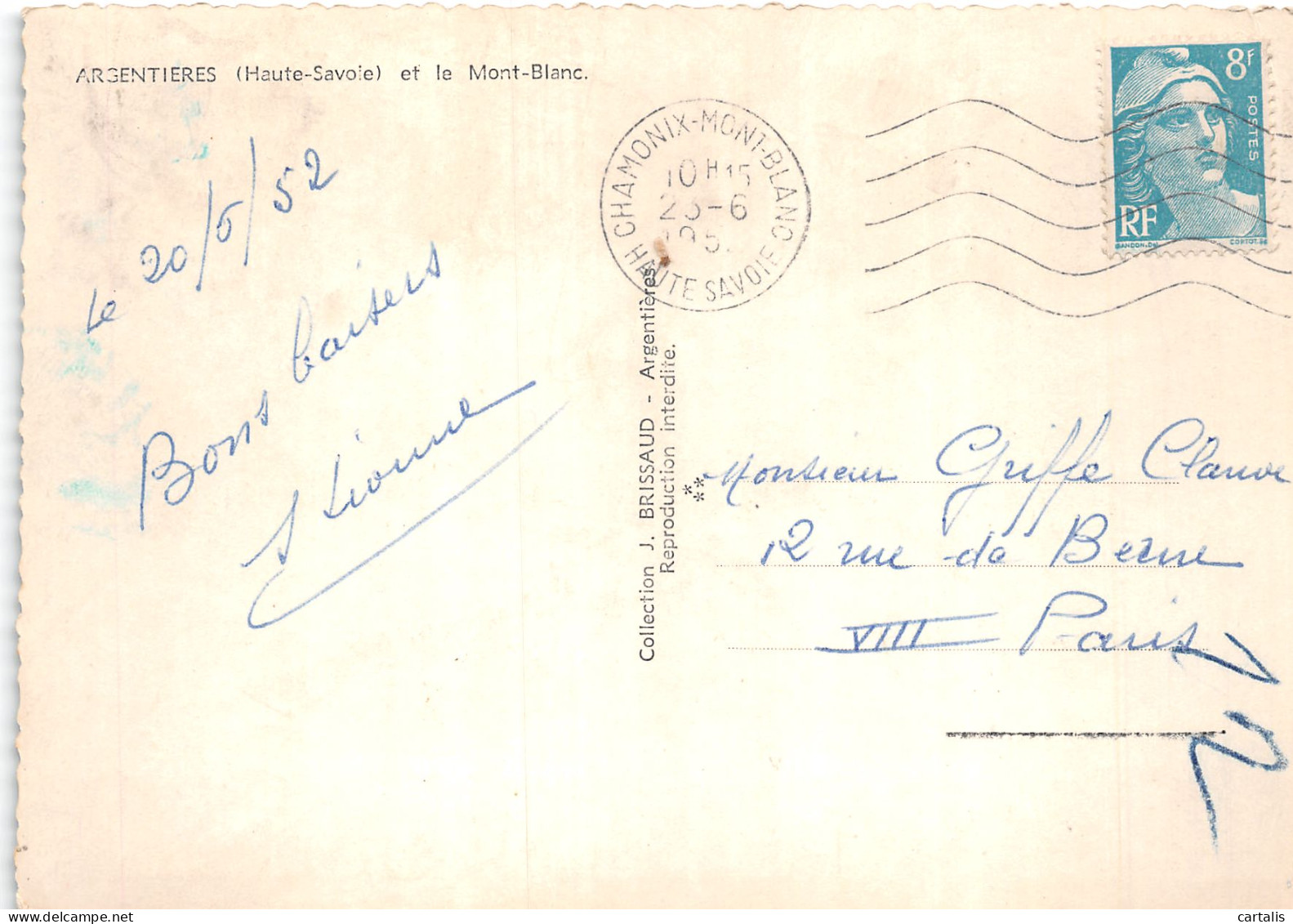 74-ARGENTIERES-N°4180-C/0259 - Other & Unclassified