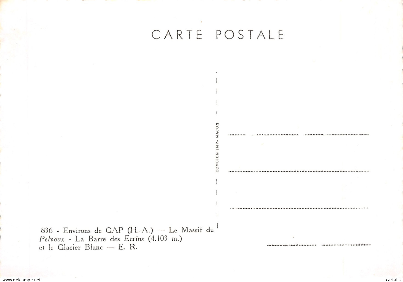 05-LE MASSIF DU PELVOUX-N°4180-C/0171 - Andere & Zonder Classificatie