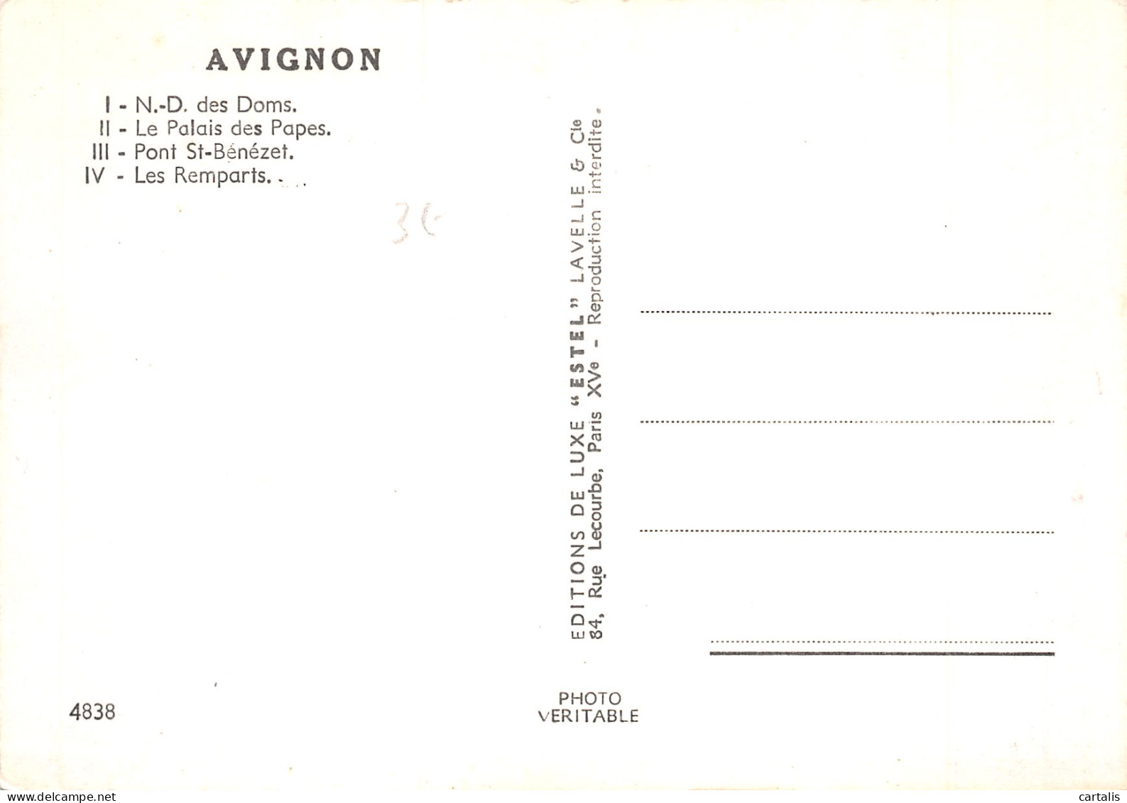 84-AVIGNON-N°4180-C/0145 - Avignon