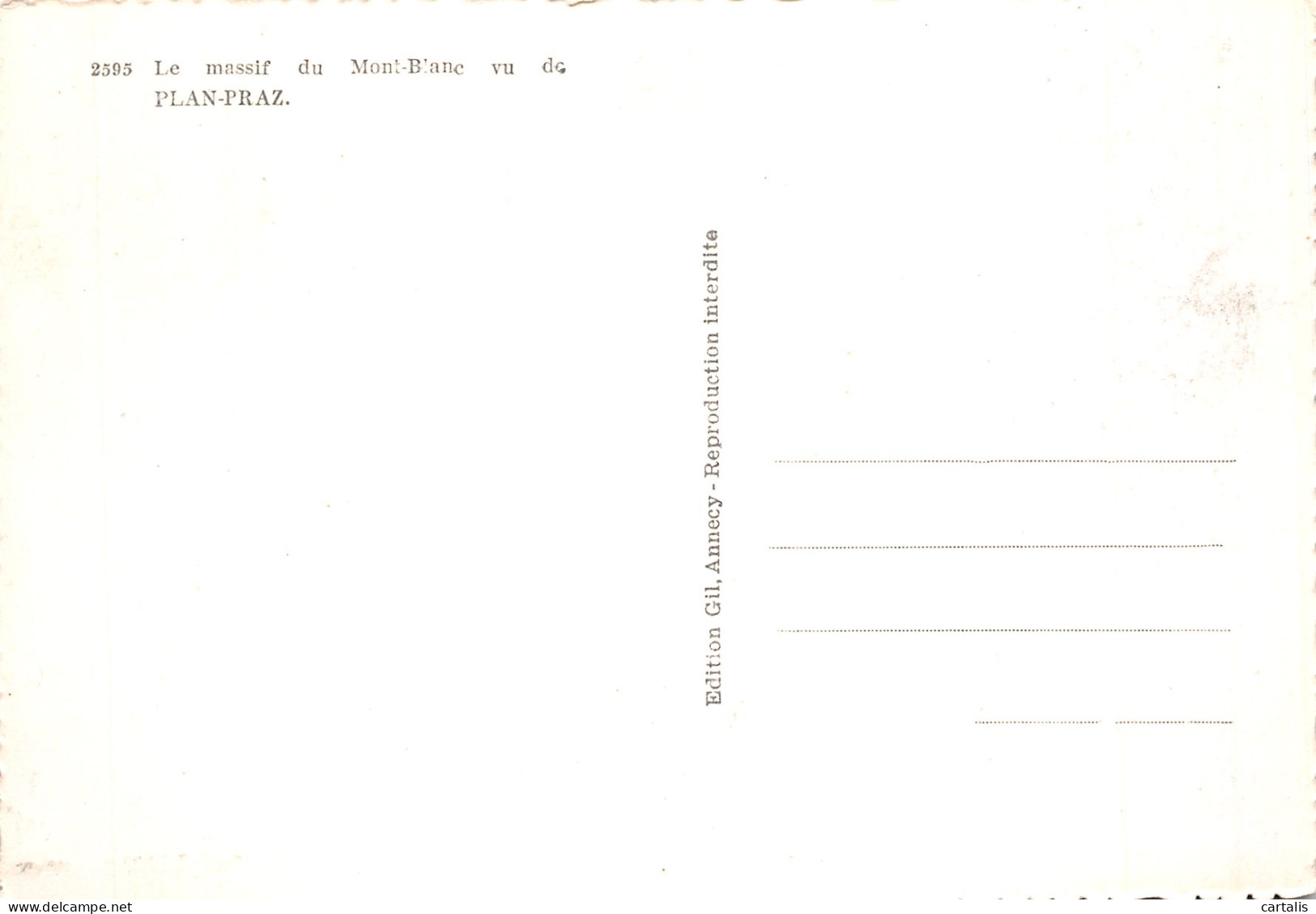 74-LE MONT BLANC -N°4180-B/0303 - Other & Unclassified