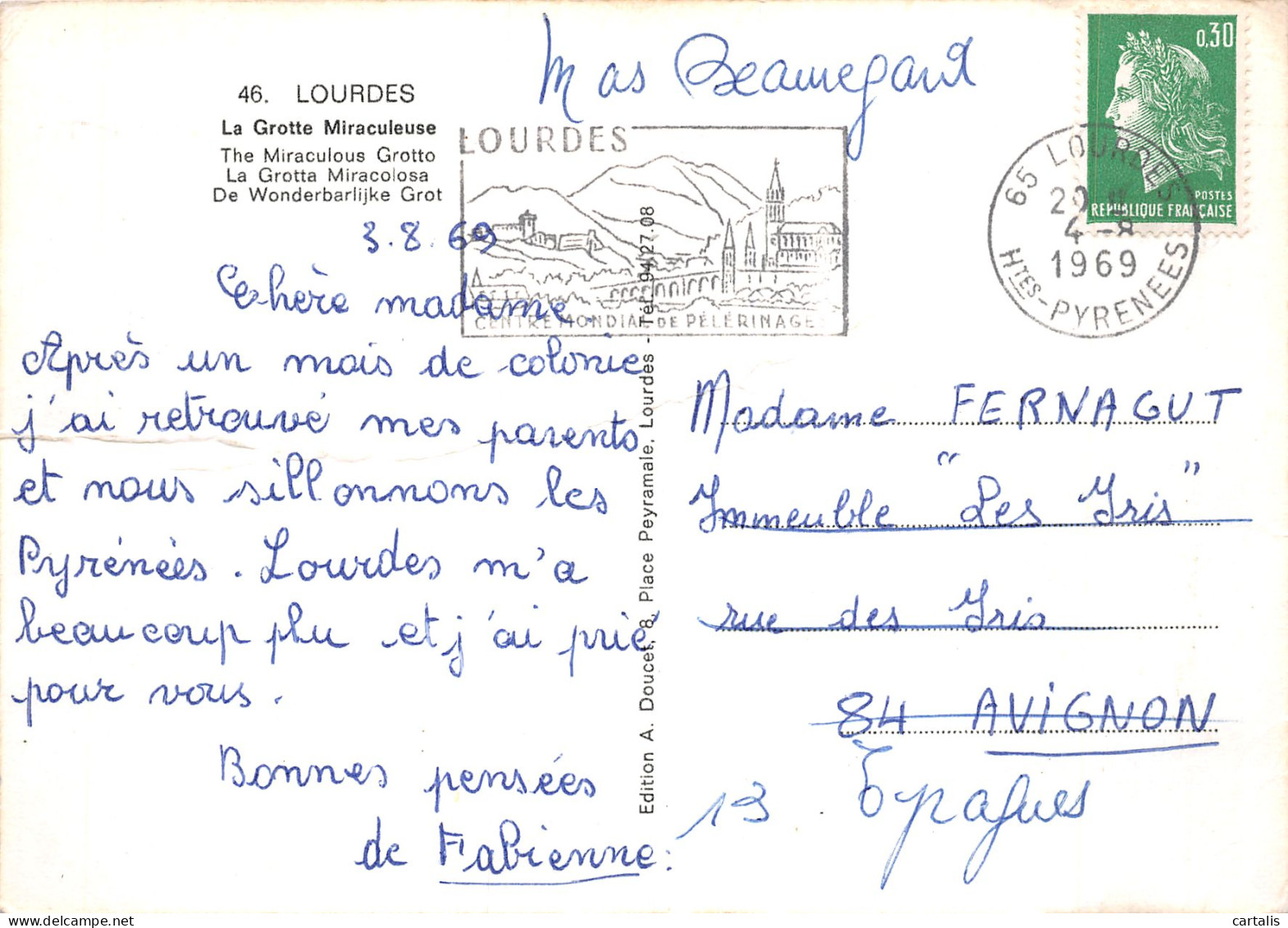 65-LOURDES-N°4180-B/0251 - Lourdes