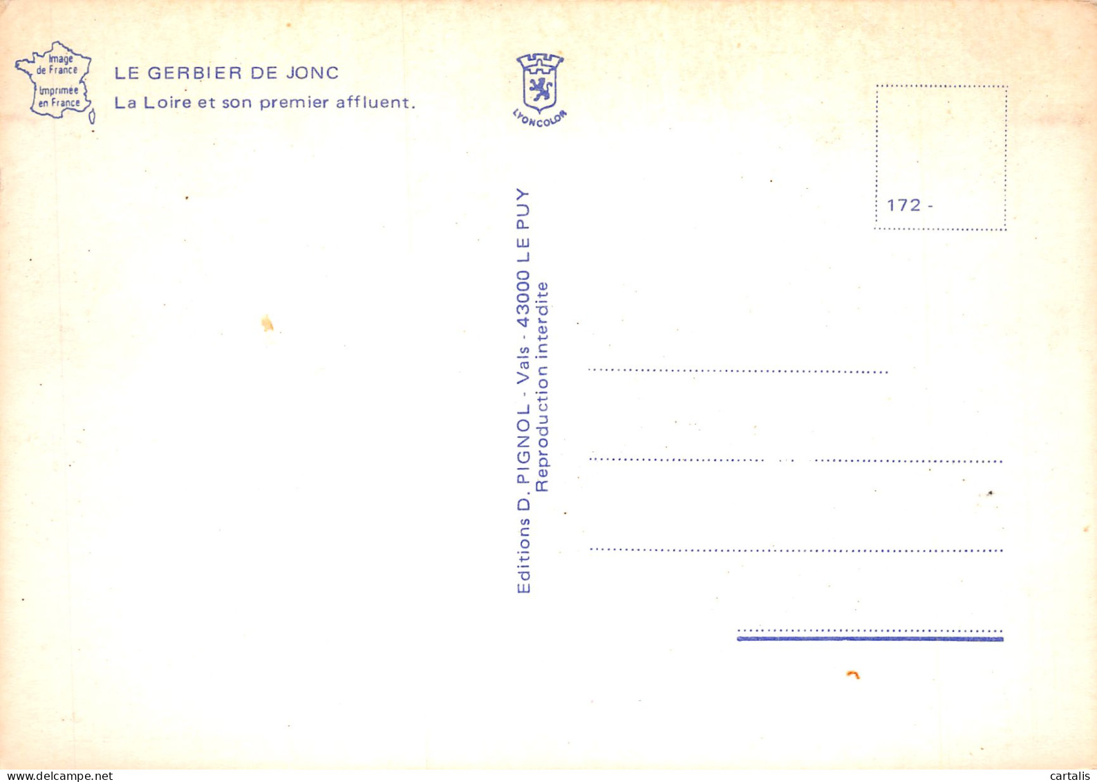 07-LE MONT GERBIER DE JONCS-N°4180-B/0225 - Sonstige & Ohne Zuordnung