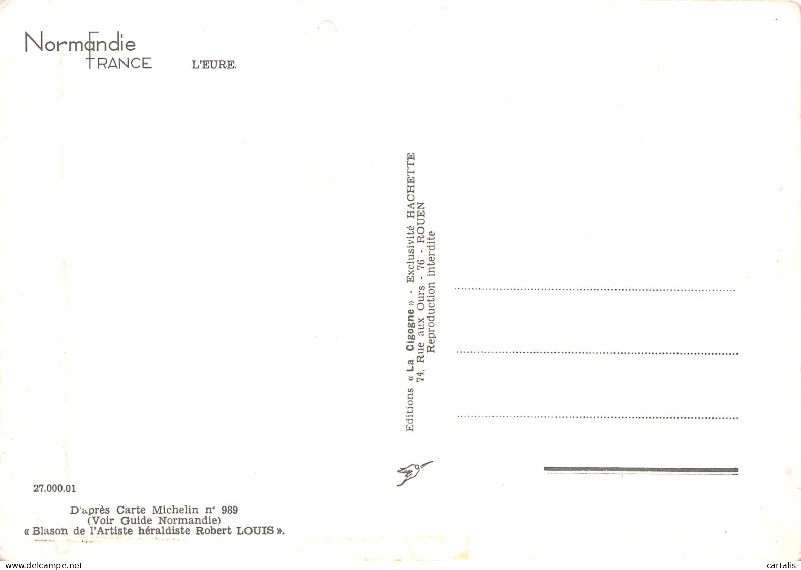 27-L EURE-N°4180-B/0113 - Sonstige & Ohne Zuordnung