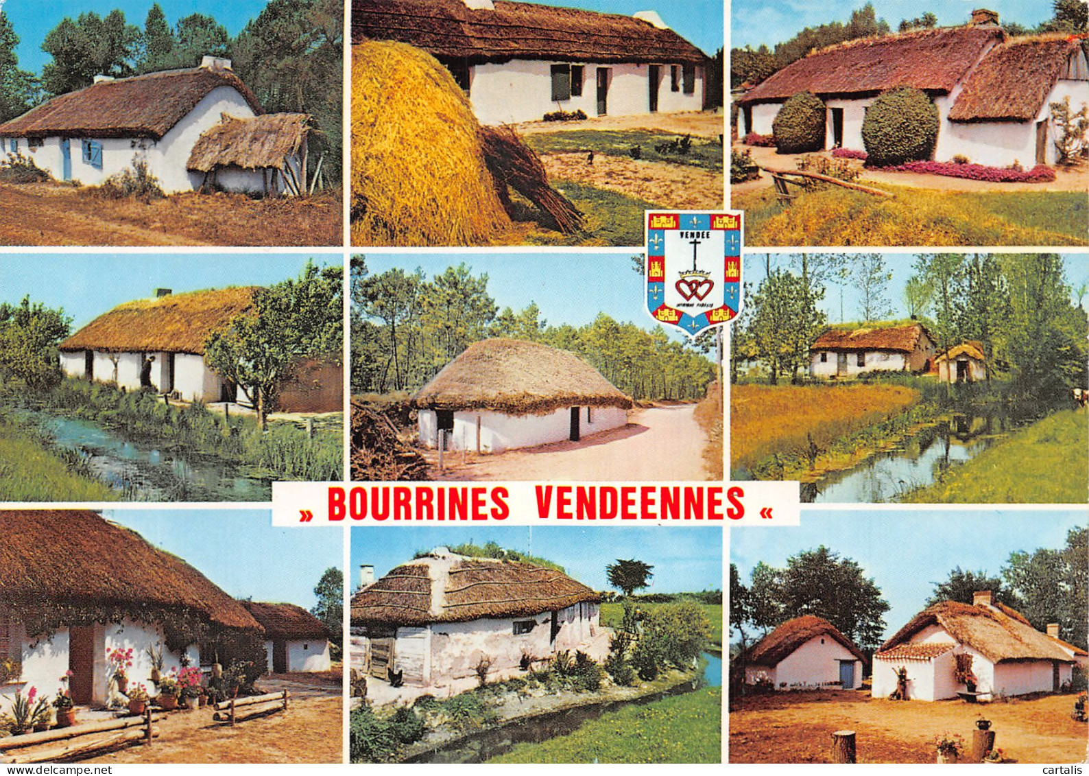 85-LA VENDEE BOURRINES-N°4180-B/0083 - Autres & Non Classés