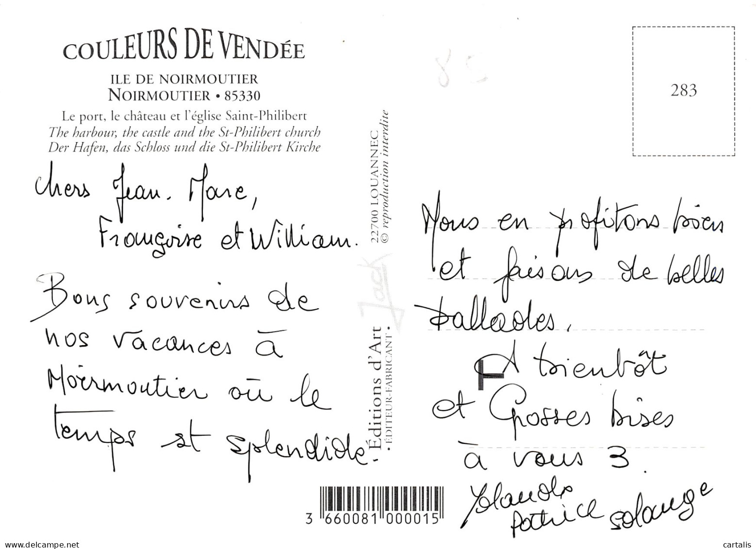 85-NOIRMOUTIER-N°4180-B/0071 - Noirmoutier