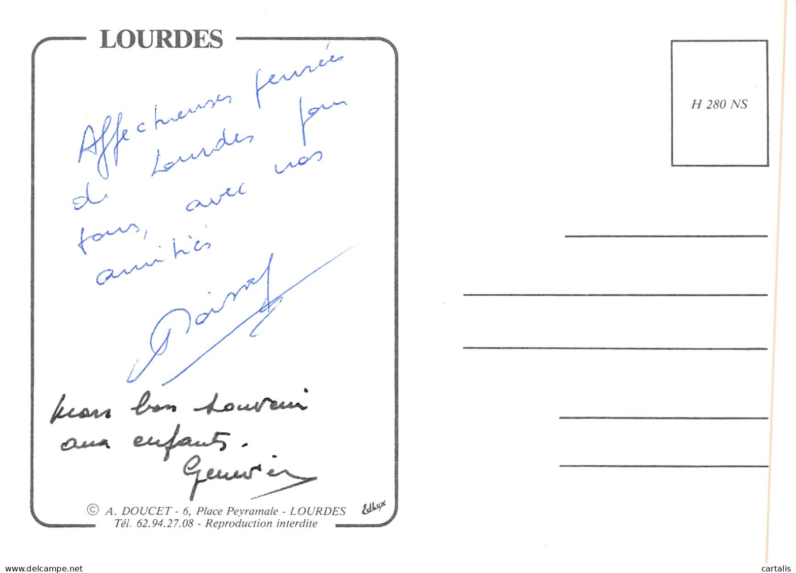 65-LOURDES-N°4180-B/0039 - Lourdes