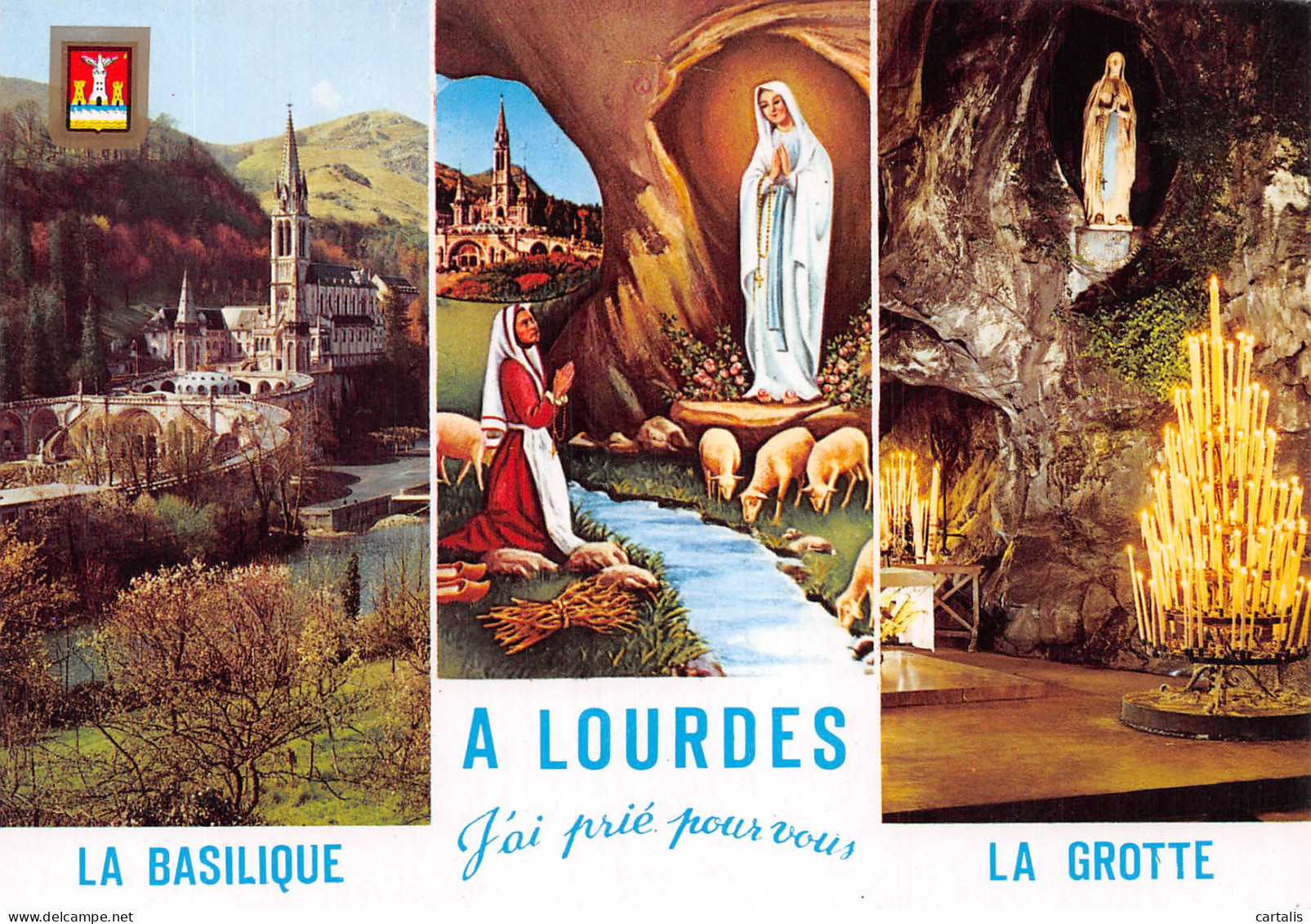 65-LOURDES-N°4180-B/0033 - Lourdes