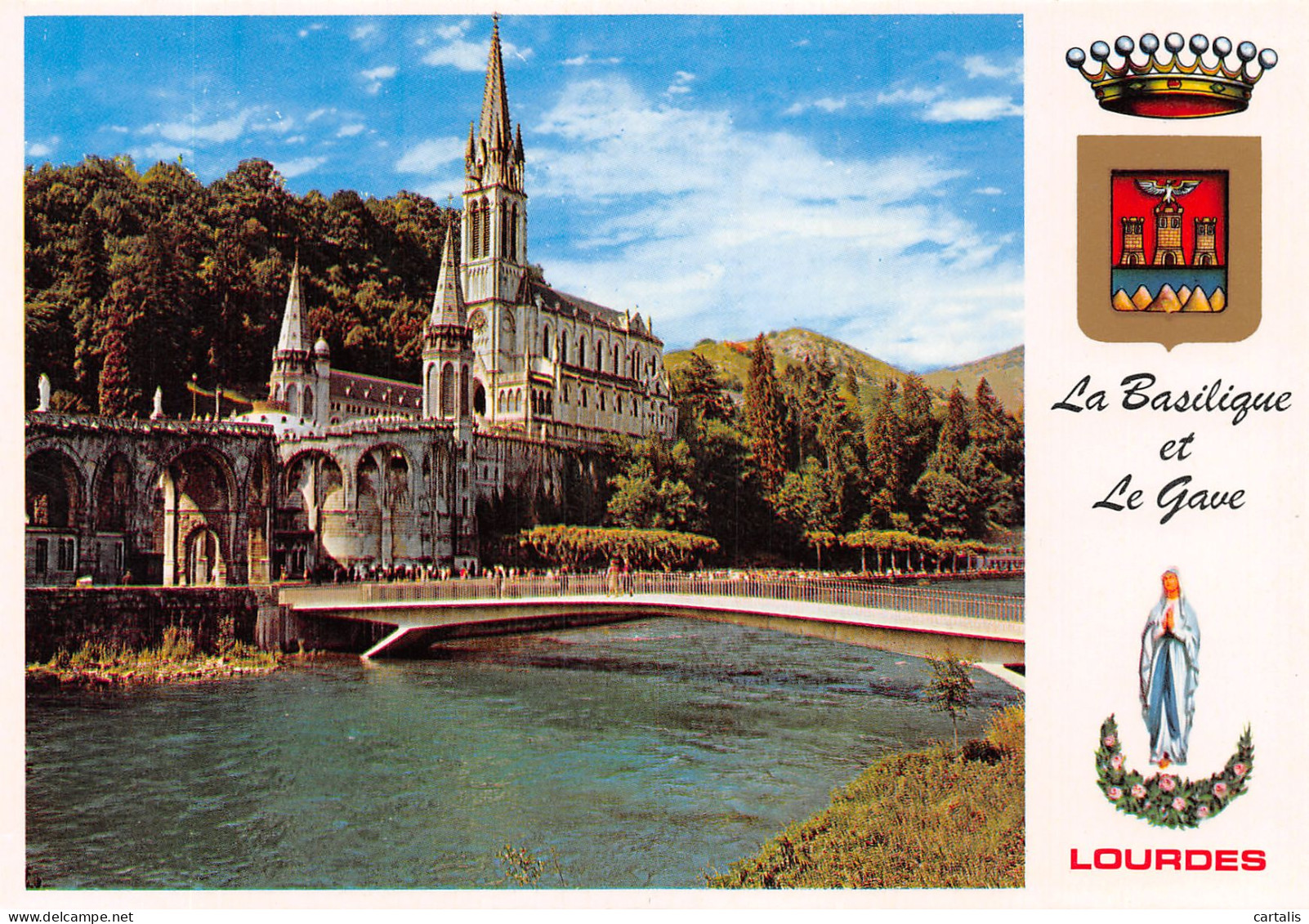 65-LOURDES-N°4180-B/0027 - Lourdes
