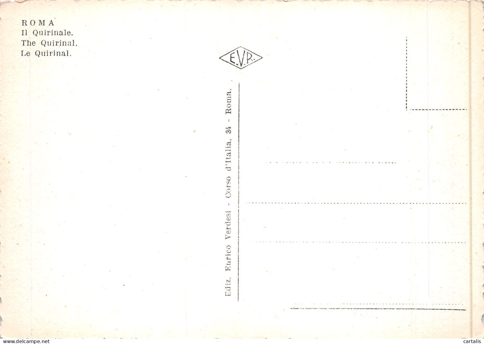 ITA-ITALIE ROME-N°4180-B/0019 - Other & Unclassified