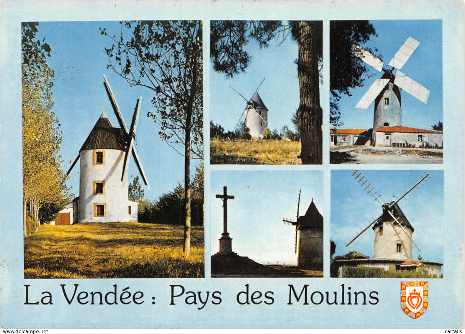 85-LA VENDEE SES MOULINS-N°4180-B/0005 - Other & Unclassified