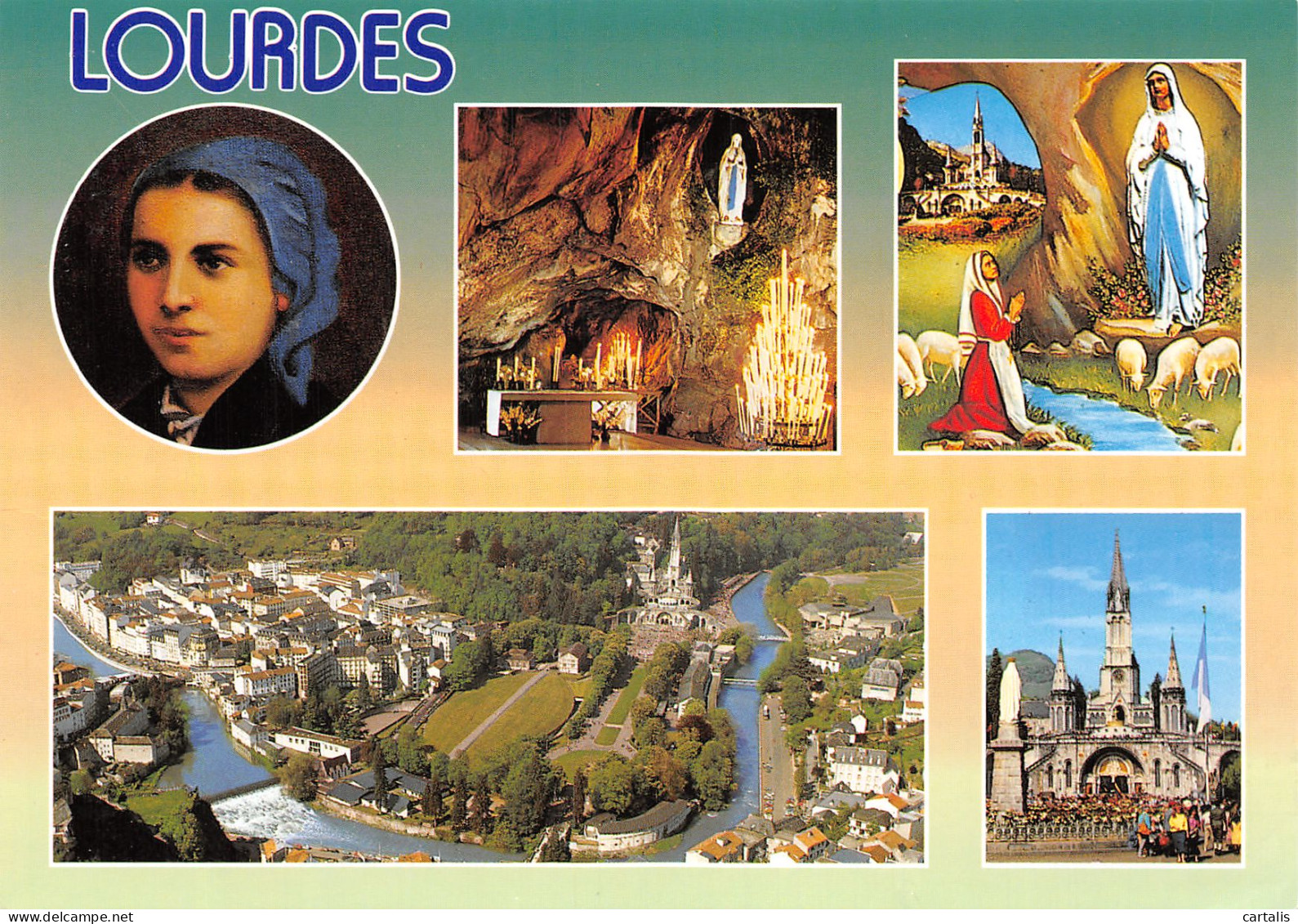 65-LOURDES-N°4180-A/0371 - Lourdes