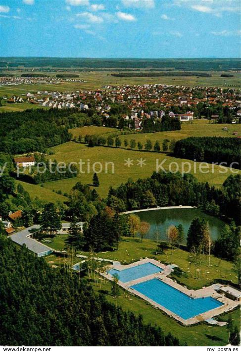 72795696 Bad Woerishofen Schwimmbad Am Sonnenbuechlsee Fliegeraufnahme Bad Woeri - Bad Wörishofen