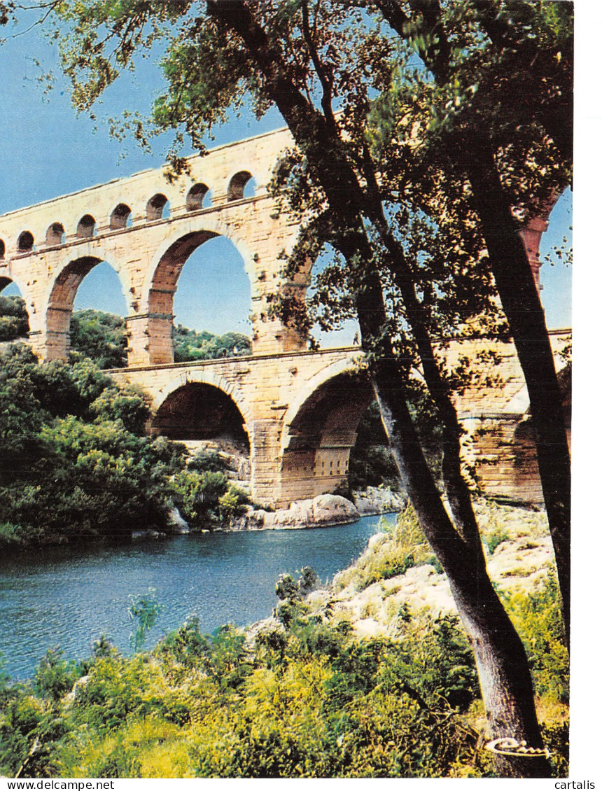 30-LE PONT DU GARD-N°4180-A/0241 - Autres & Non Classés