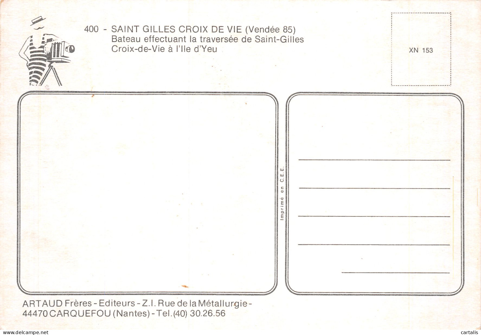 85-SAINT GILLES CROIX DE VIE-N°4180-A/0227 - Saint Gilles Croix De Vie