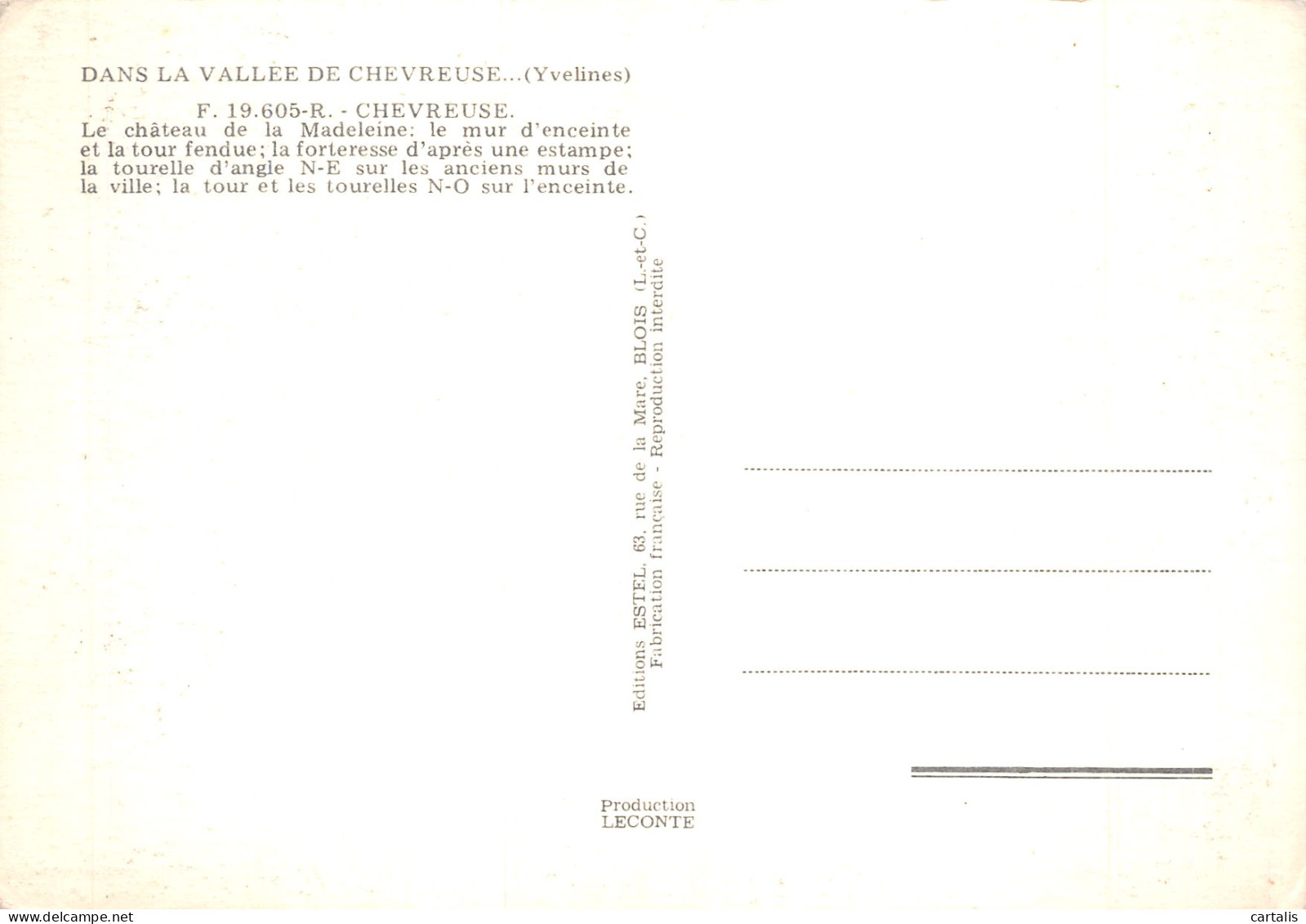 78-VALLEE DE LA CHEVREUSE-N°4180-A/0225 - Sonstige & Ohne Zuordnung