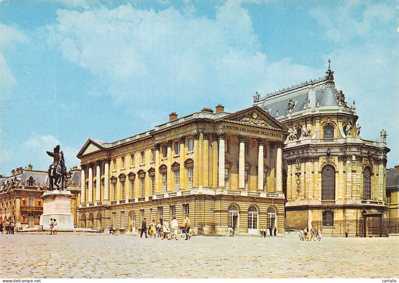 78-VERSAILLES LE CHATEAU-N°4180-A/0223 - Versailles (Château)