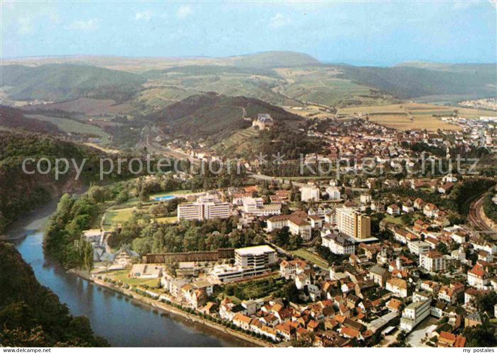 72795694 Bad Muenster Stein Ebernburg Panorama Blick Von Der Gans Bad Muenster-E - Sonstige & Ohne Zuordnung