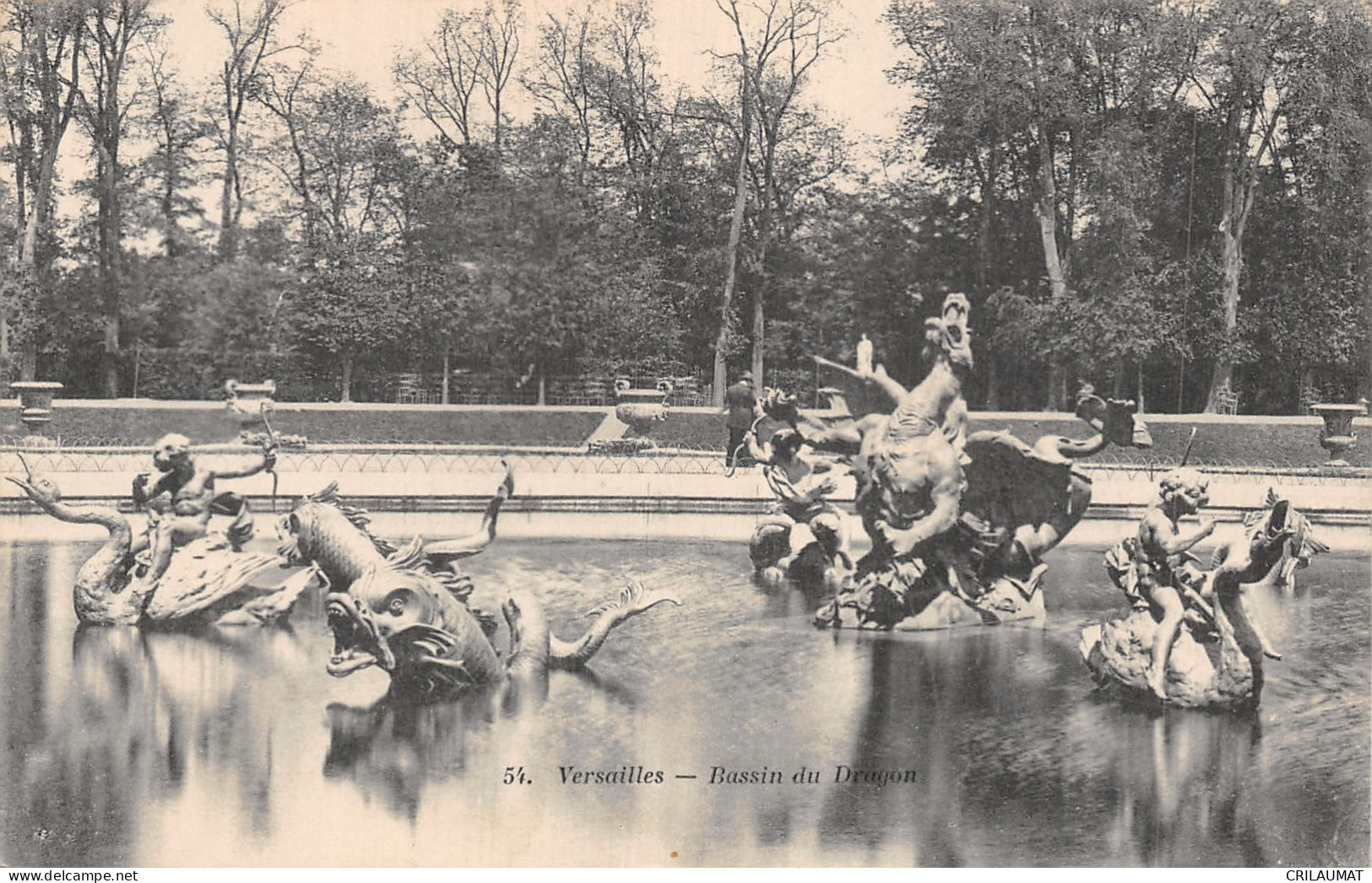 78-VERSAILLES BASSIN DU DRAGON-N°LP5130-C/0017 - Versailles (Château)