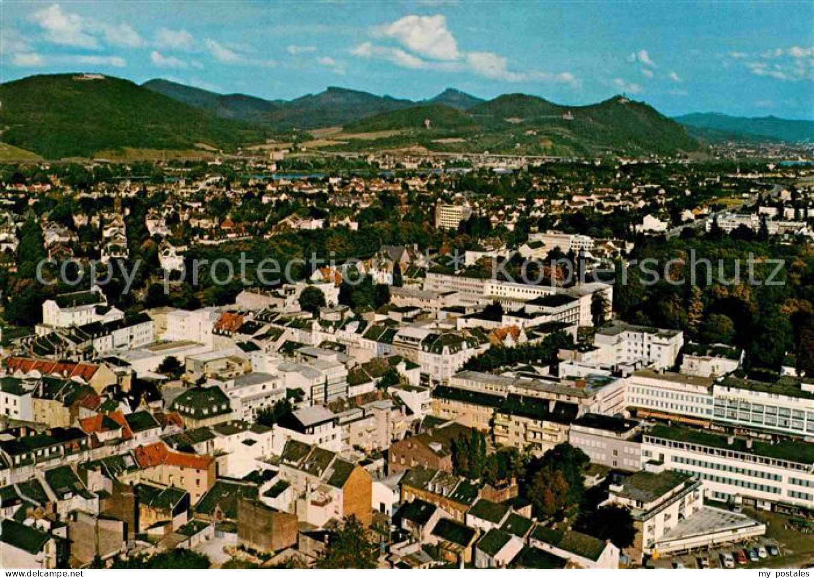 72795673 Bad Godesberg Mit Blick Auf Das Siebengebirge Fliegeraufnahme Bad Godes - Bonn