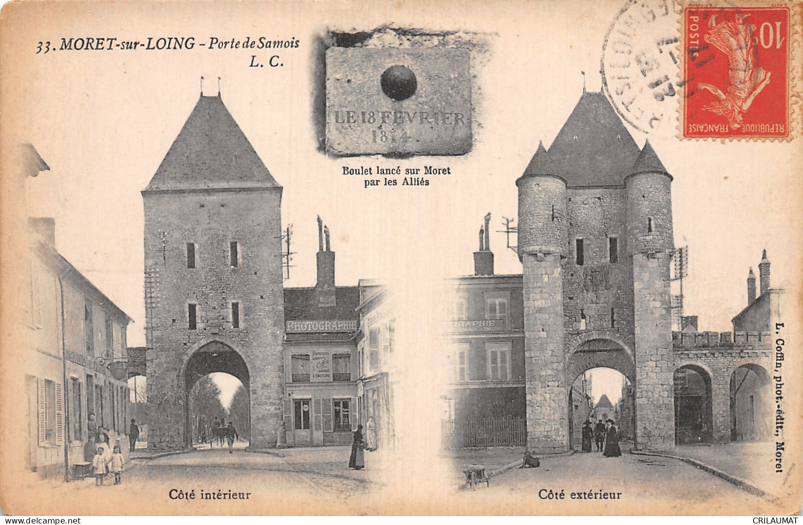 77-MORET SUR LOING-N°LP5130-B/0307 - Moret Sur Loing