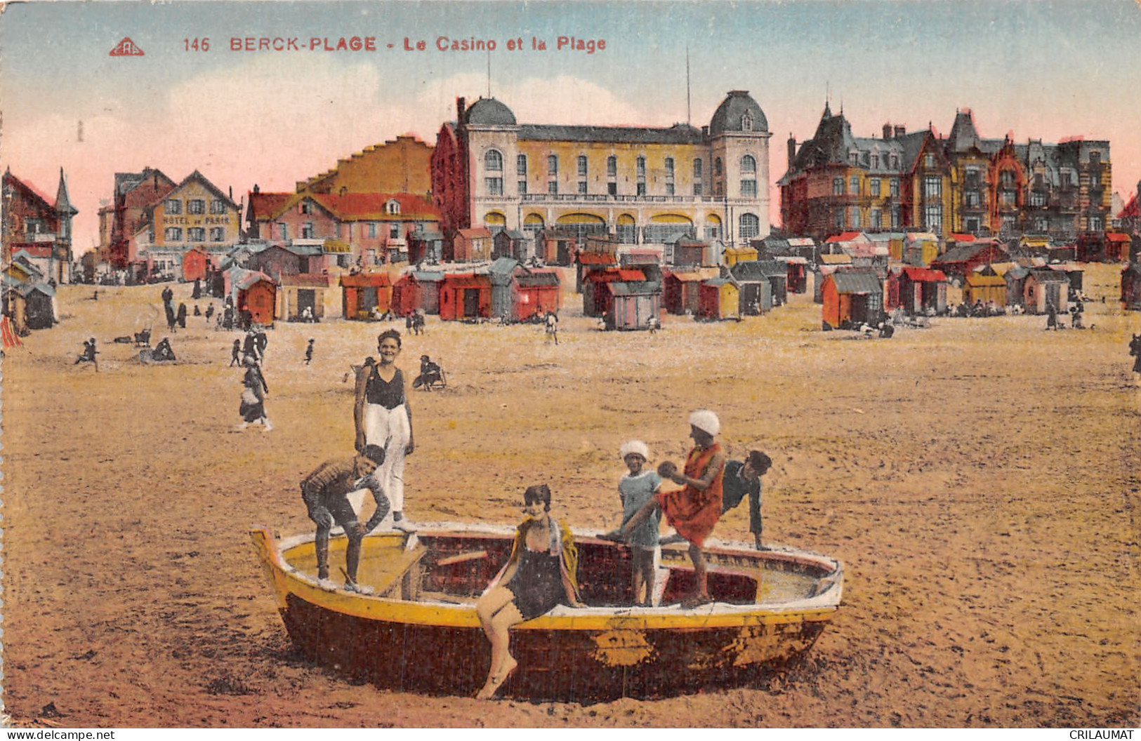 62-BERCK PLAGE-N°LP5130-B/0141 - Berck