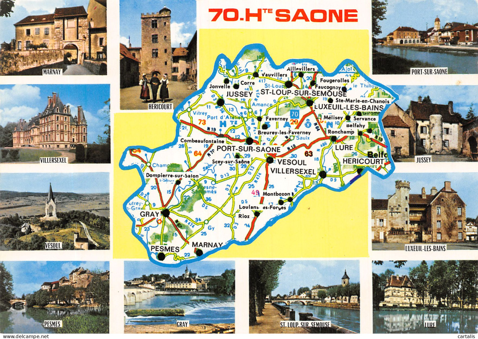 74-HAUTE SAONE-N°4181-B/0121 - Andere & Zonder Classificatie