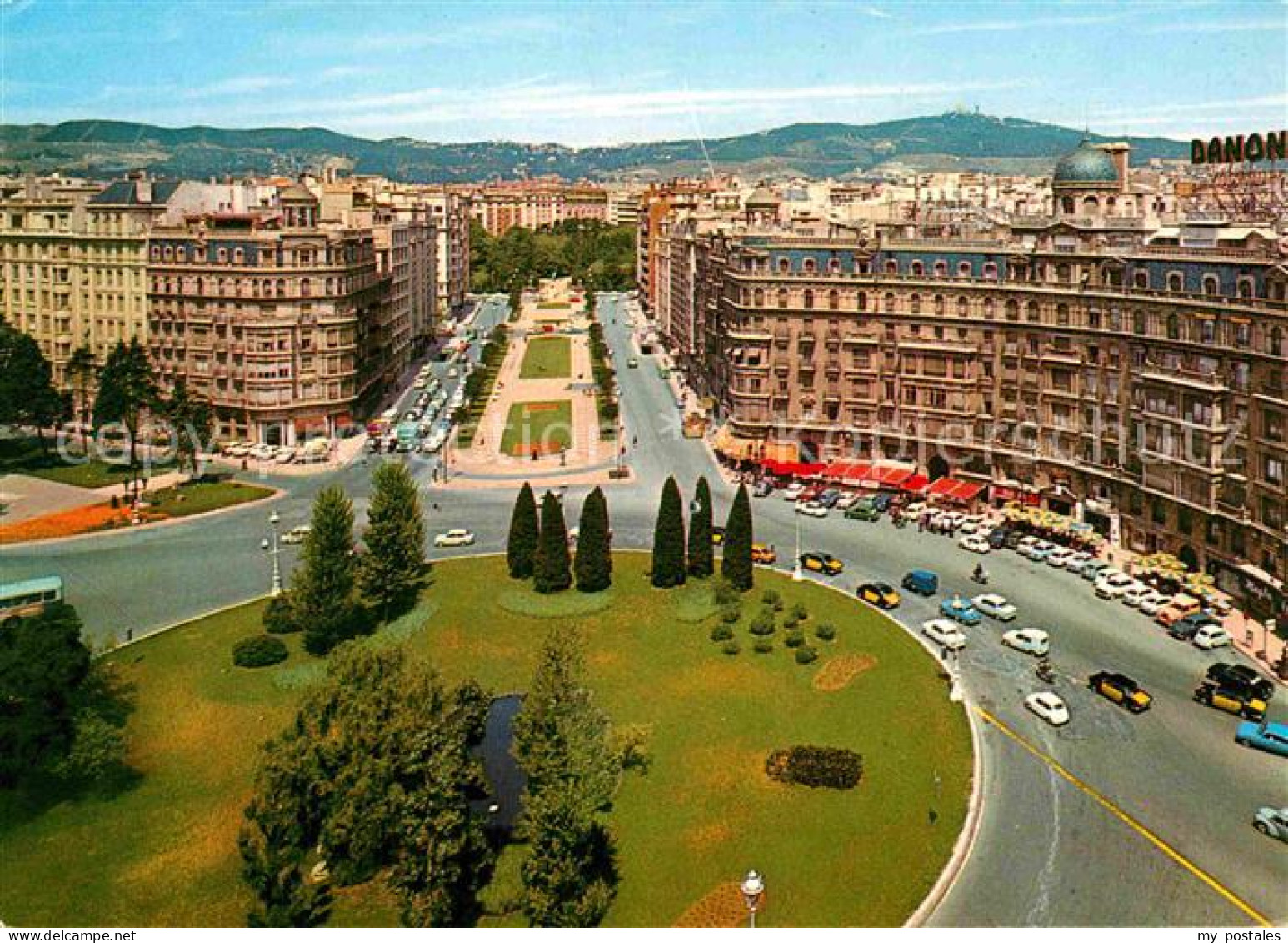 72795628 Barcelona Cataluna Plaza Calvo Sotelo Y Avenida Gral Goded  - Altri & Non Classificati