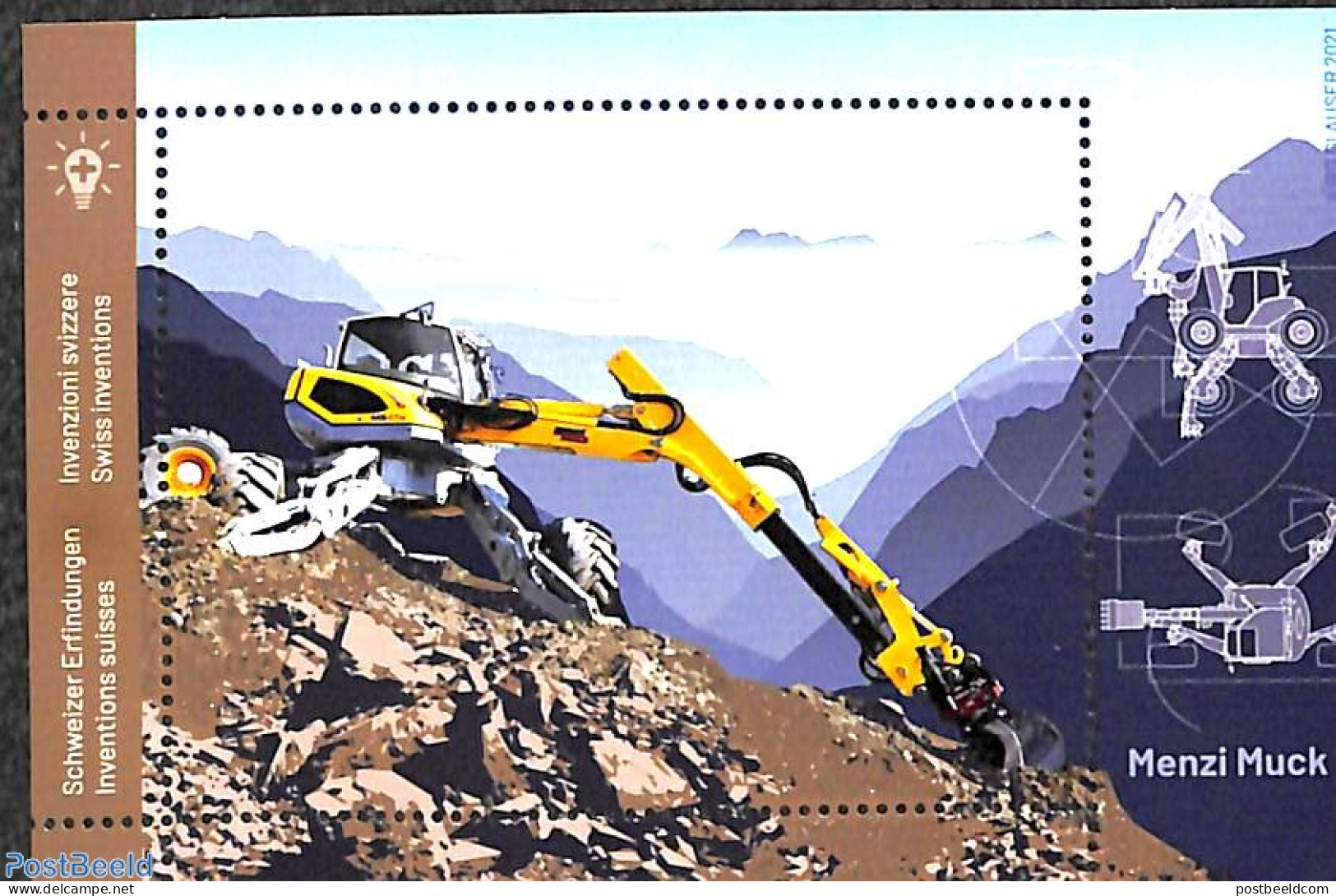 Switzerland 2021 Swiss Inventions S/s, Mint NH, Science - Inventors - Neufs