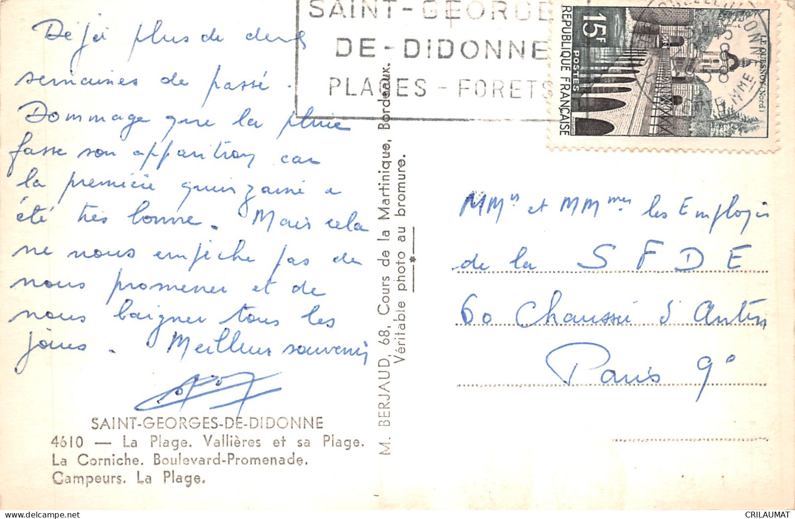 17-SAINT GEORGES DE DIDONNE-N°LP5130-A/0157 - Saint-Georges-de-Didonne