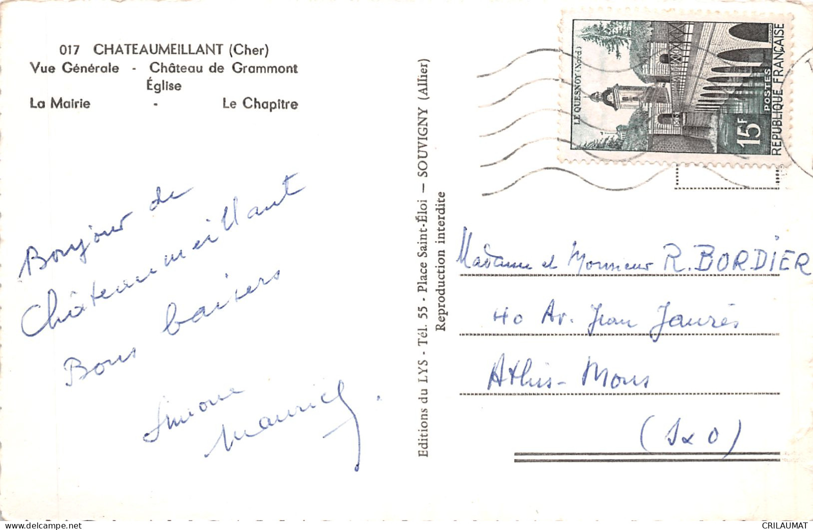 18-CHATEAUMEILLANT-N°LP5130-A/0131 - Châteaumeillant