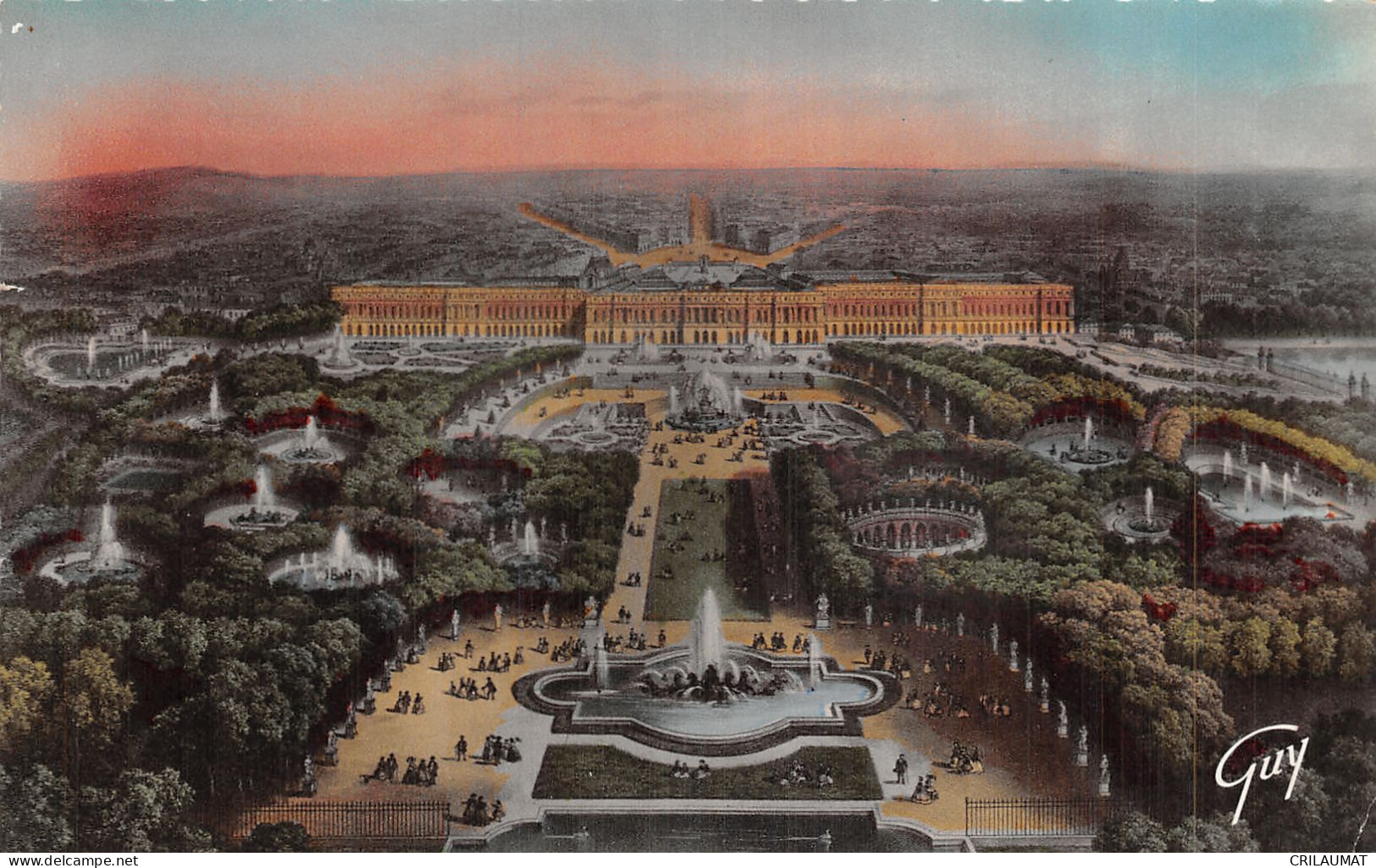 78-VERSAILLES LE CHATEAU-N°LP5130-A/0125 - Versailles (Schloß)