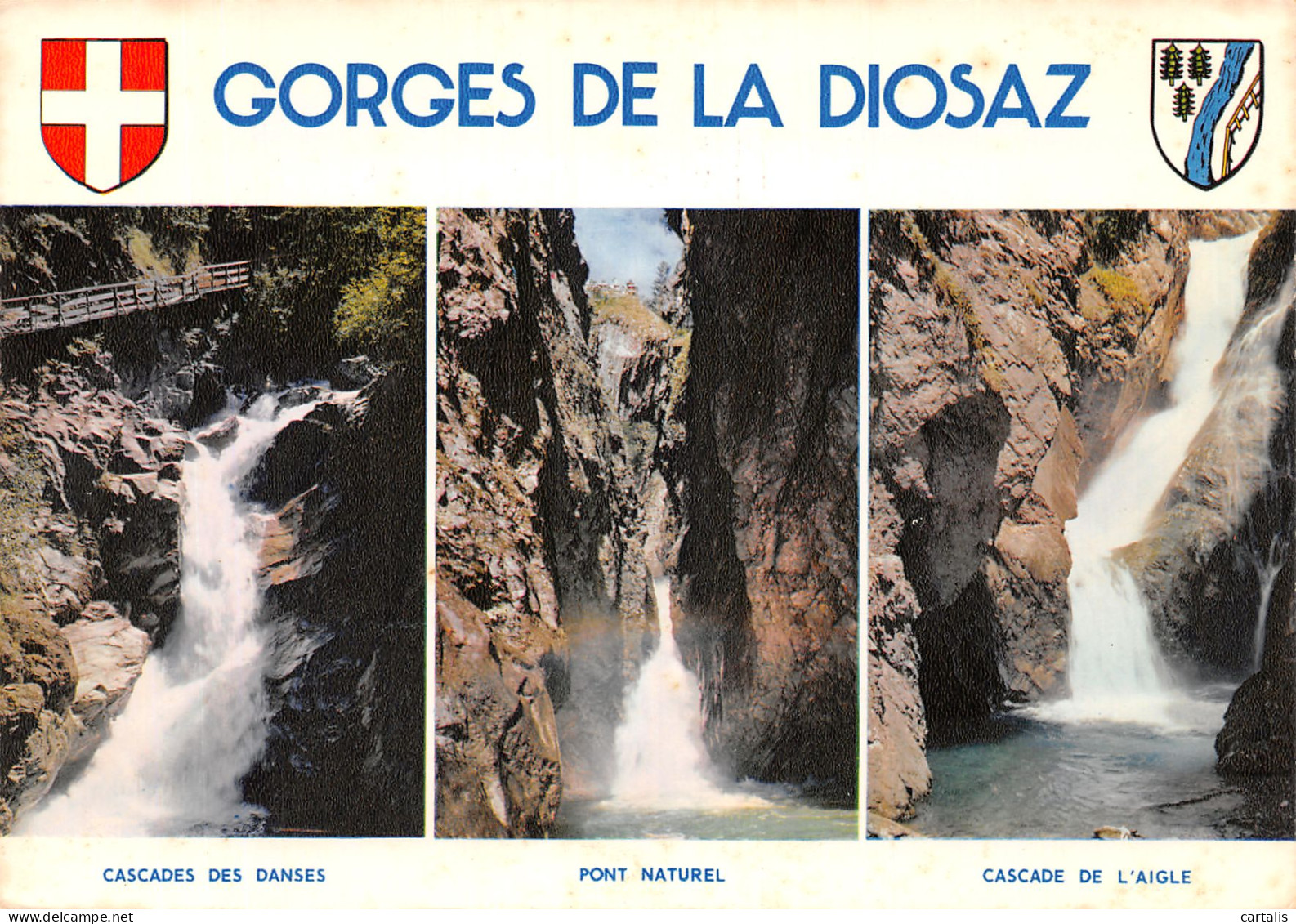 74-LES GORGES DE LA DIOSAZ-N°4181-B/0041 - Andere & Zonder Classificatie