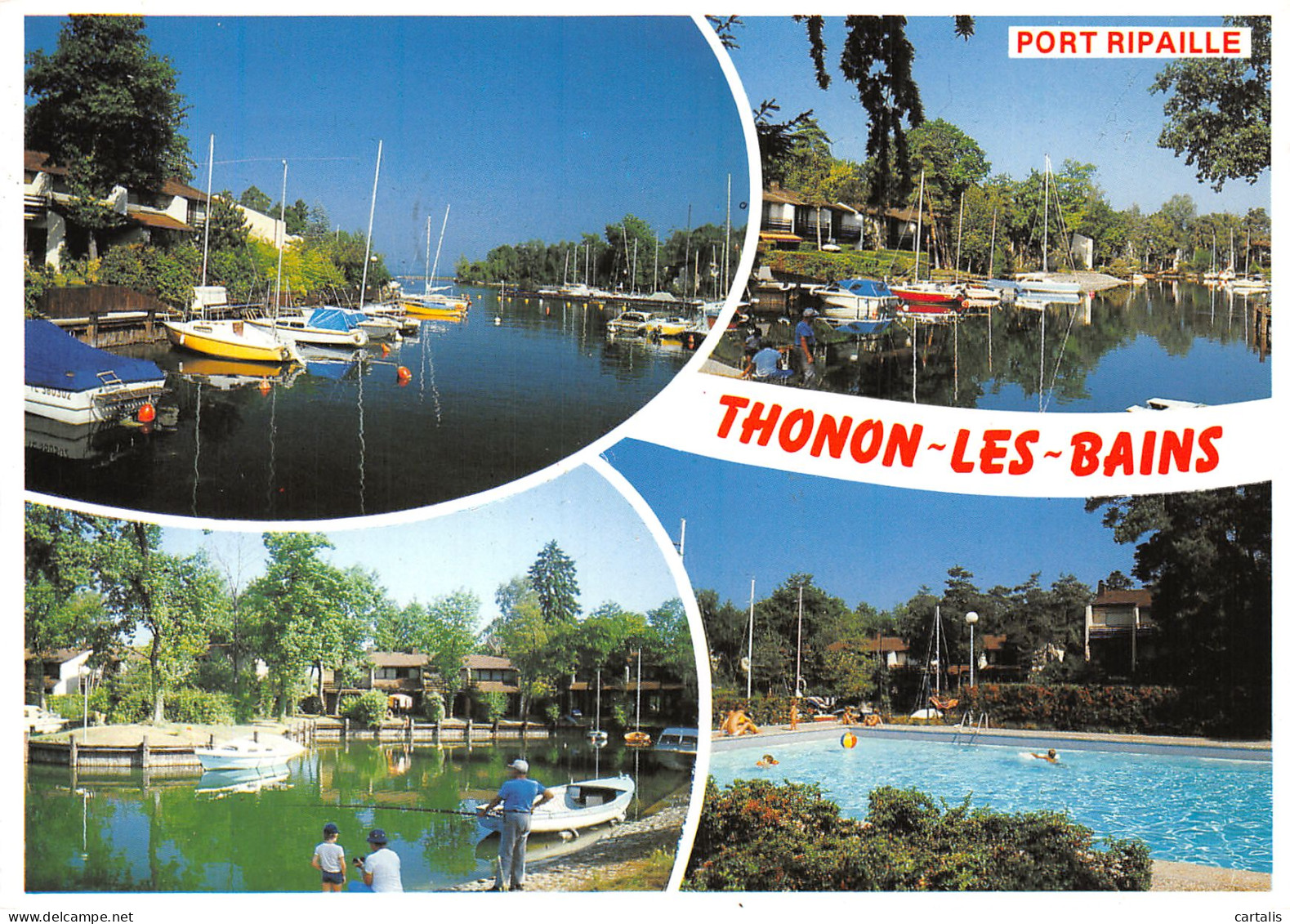 74-THONON LES BAINS-N°4181-B/0033 - Thonon-les-Bains