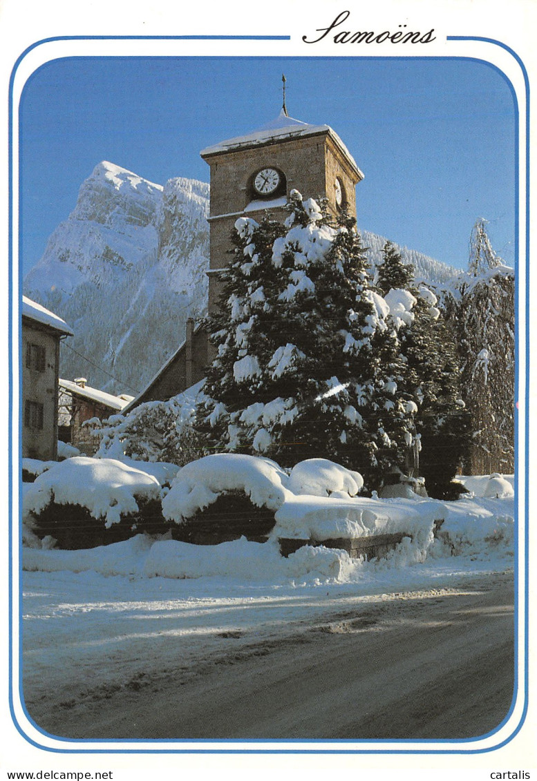 74-SAMOENS-N°4181-B/0027 - Samoëns