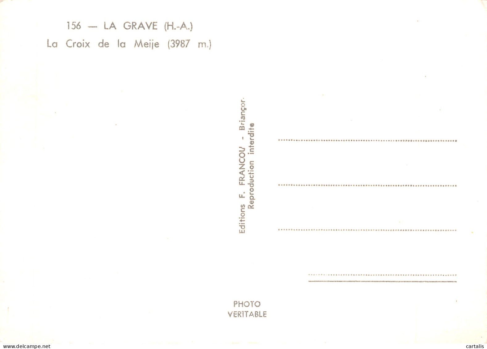05-LA GRAVE-N°4181-A/0345 - Andere & Zonder Classificatie