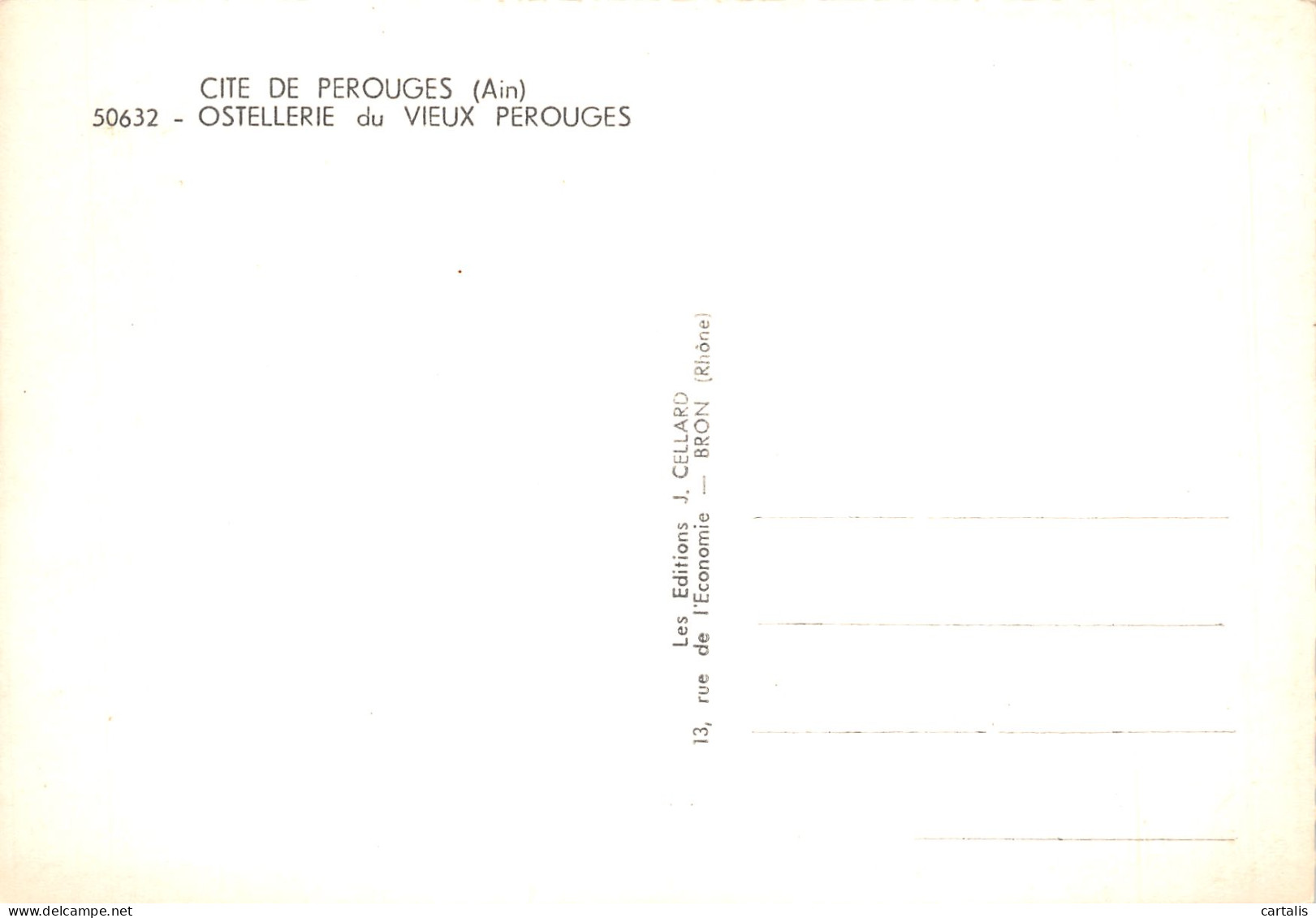 01-CITE DE PEROUGES-N°4181-A/0239 - Zonder Classificatie