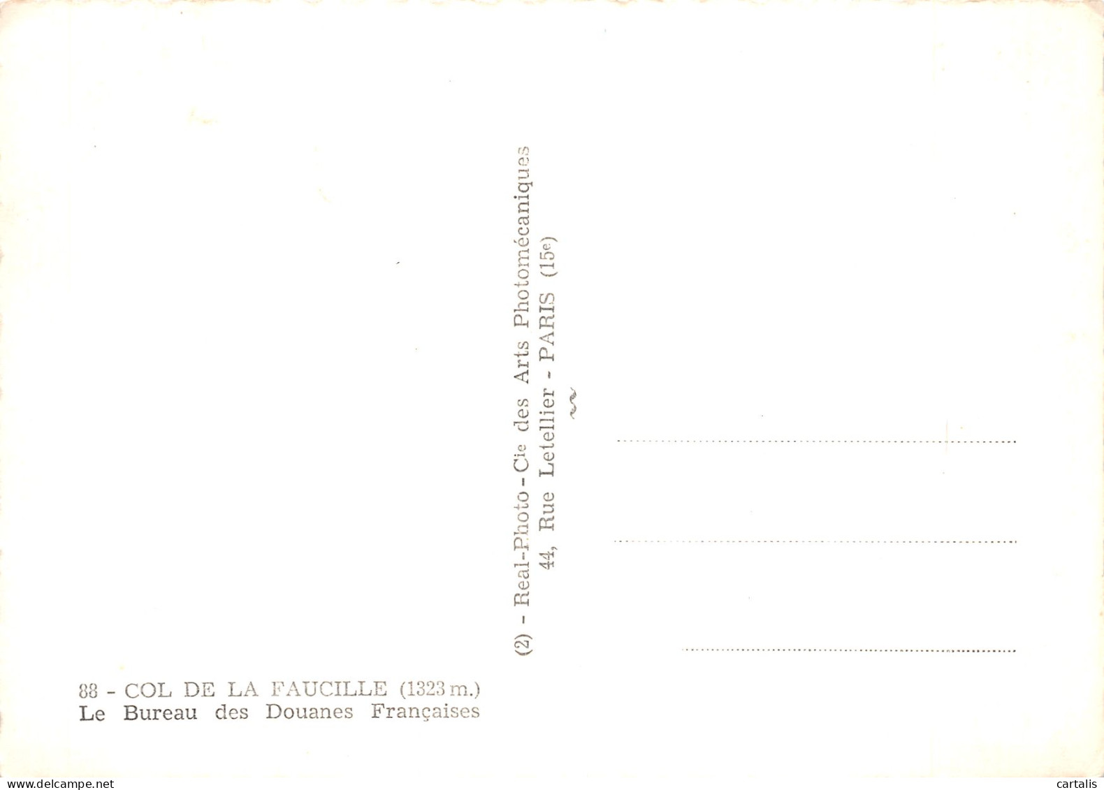 01-LE COL DE LA FAUCILLE-N°4181-A/0233 - Unclassified