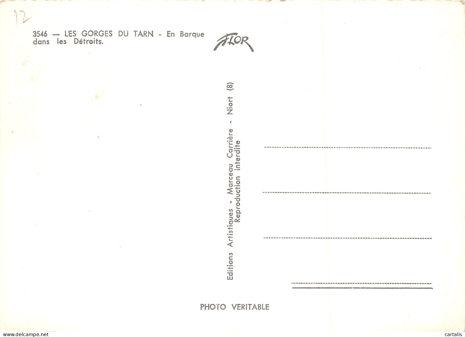 48-LES GORGES DU TARN-N°4181-A/0093 - Other & Unclassified