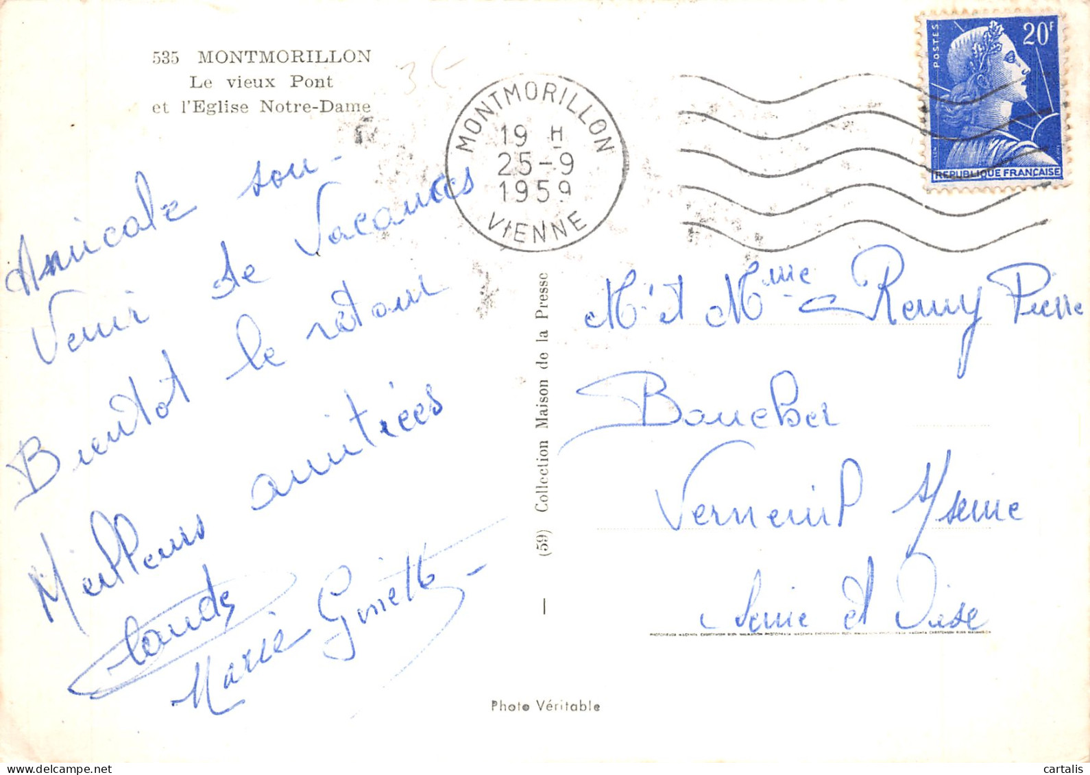 86-MONTMORILLON-N°4181-A/0063 - Montmorillon