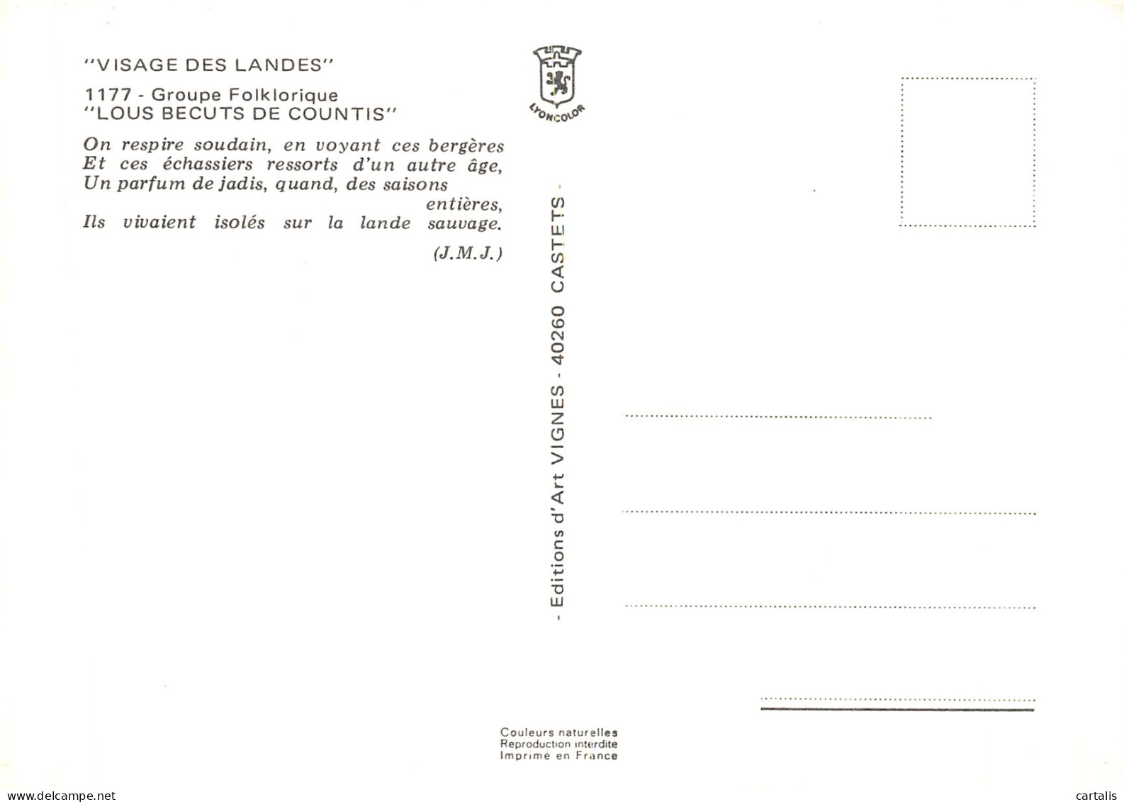 64-LOUS BECUTS DE COUNTIS-N°4181-A/0019 - Andere & Zonder Classificatie