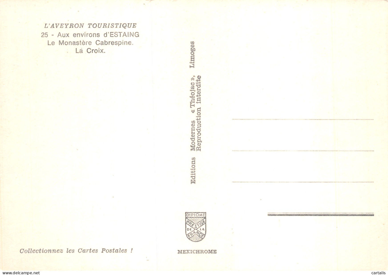 12-LE MONASTERE CABRESPINE-N°4180-D/0385 - Other & Unclassified