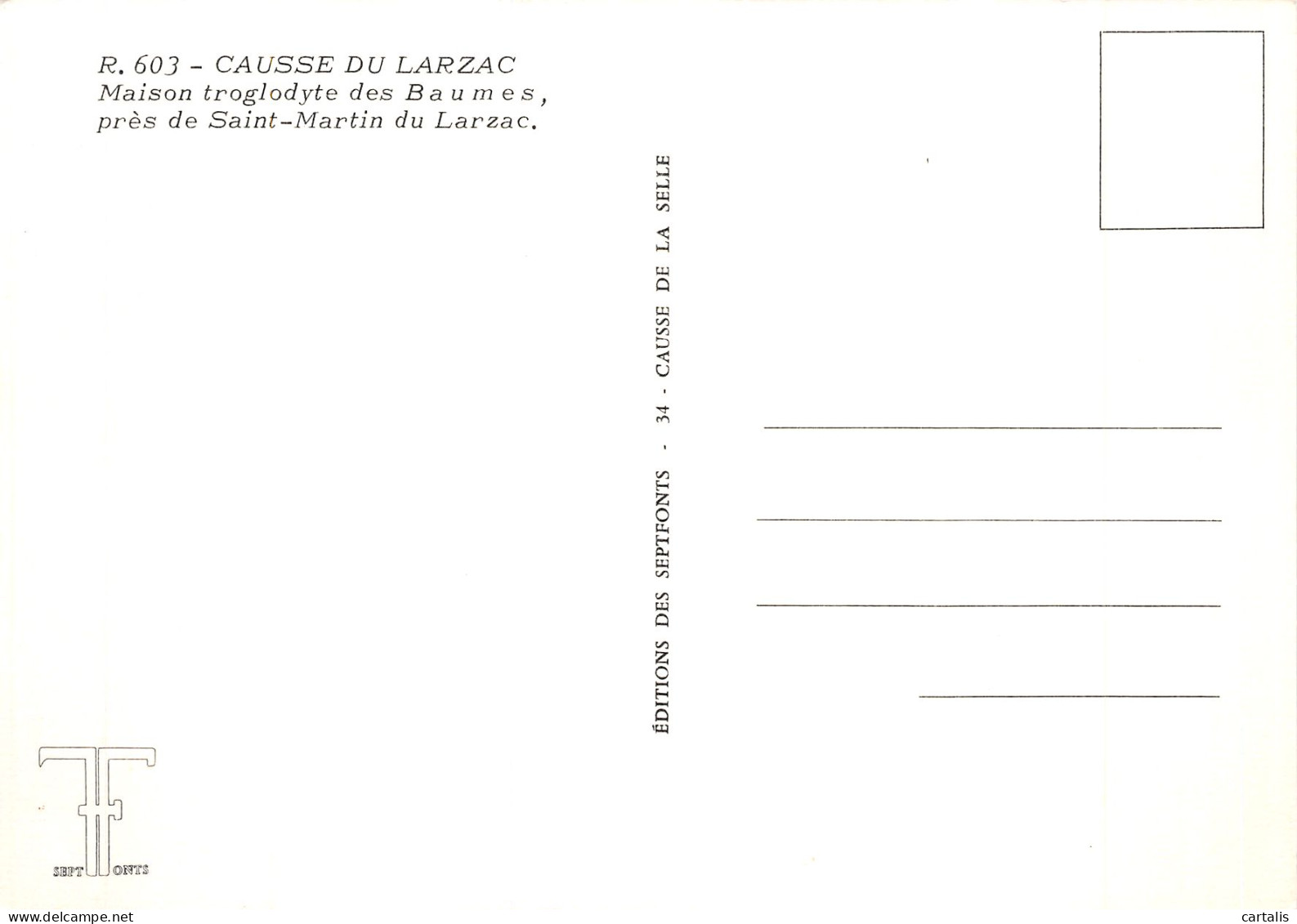 12-CAUSSE DU LARZAC-N°4180-D/0311 - Other & Unclassified