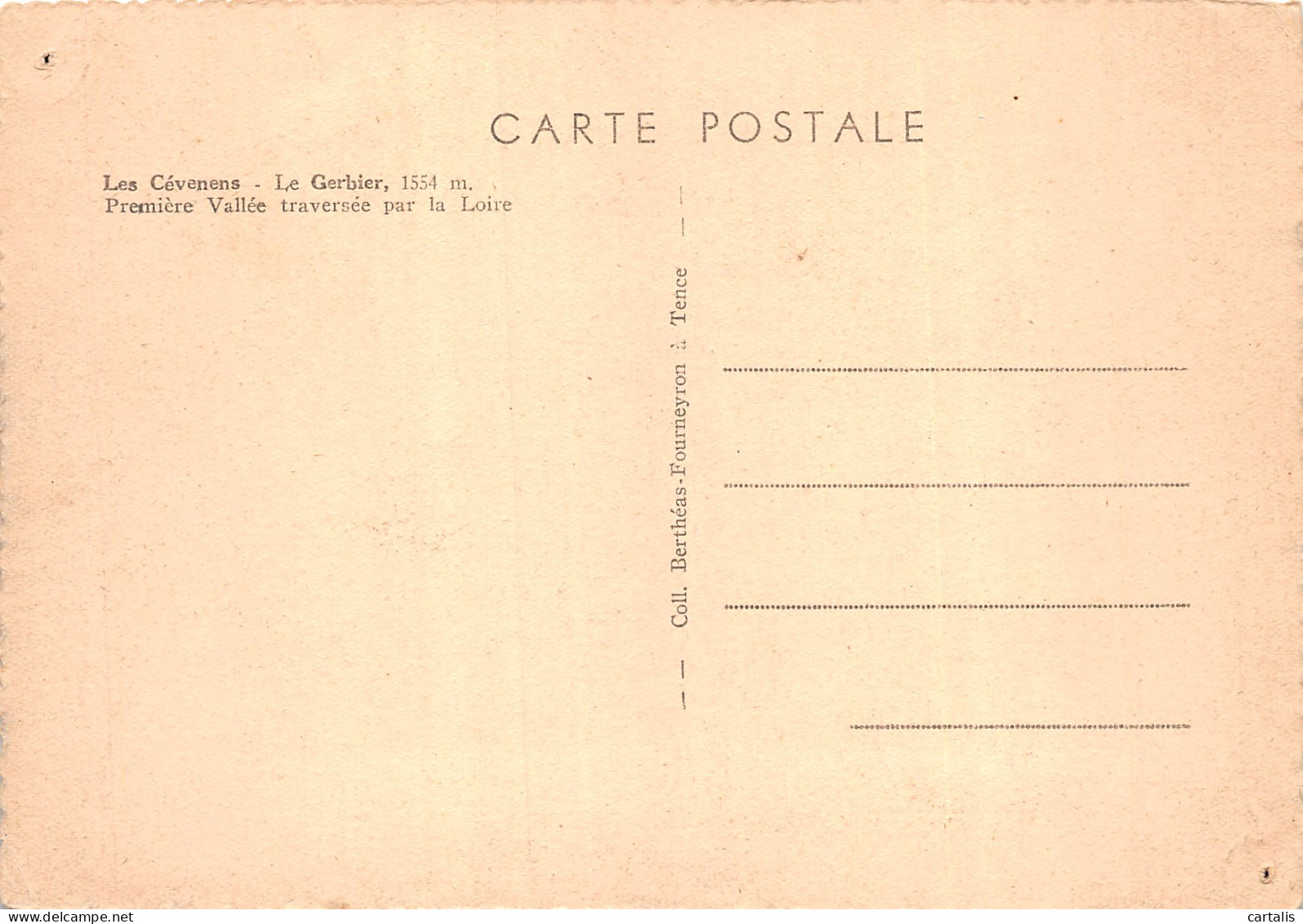 07-LE MONT GERBIER DE JONCS-N°4180-D/0113 - Andere & Zonder Classificatie