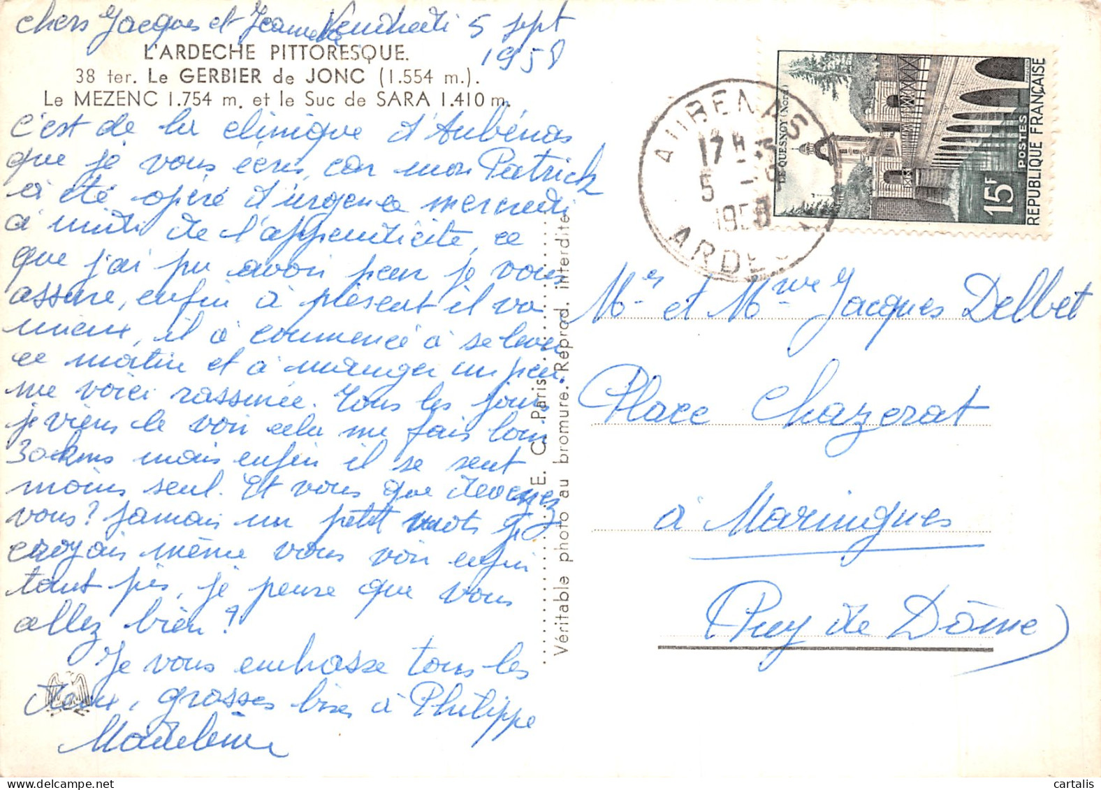 07-LE MONT GERBIER DE JONCS-N°4180-D/0105 - Altri & Non Classificati