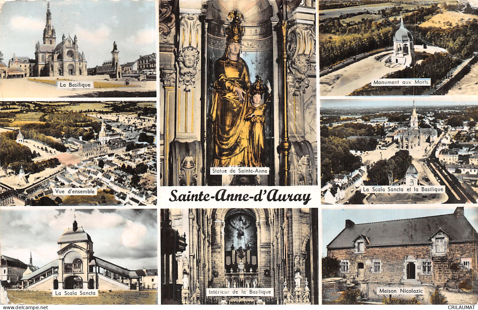 56-SAINTE ANNE D AURAY-N°LP5130-F/0013 - Sainte Anne D'Auray