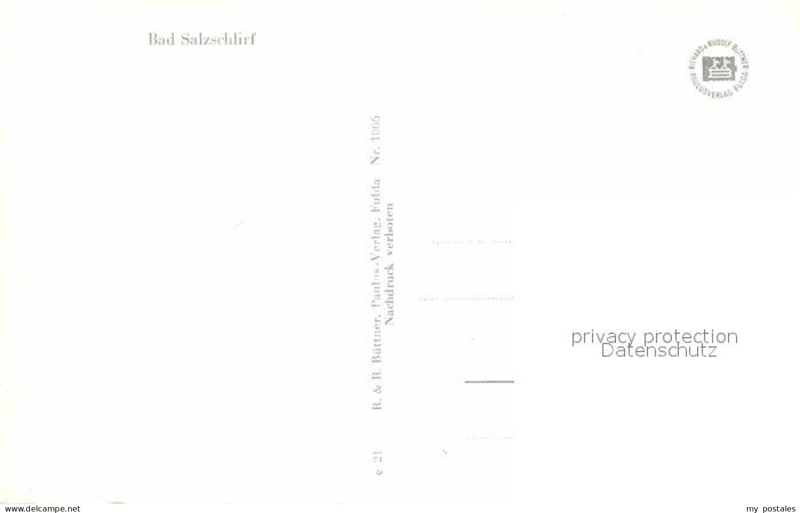 72795489 Bad Salzschlirf  Bad Salzschlirf - Other & Unclassified