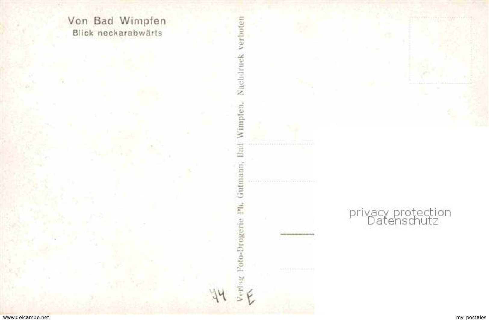72795410 Bad Wimpfen Neckarpartie Bad Wimpfen - Bad Wimpfen