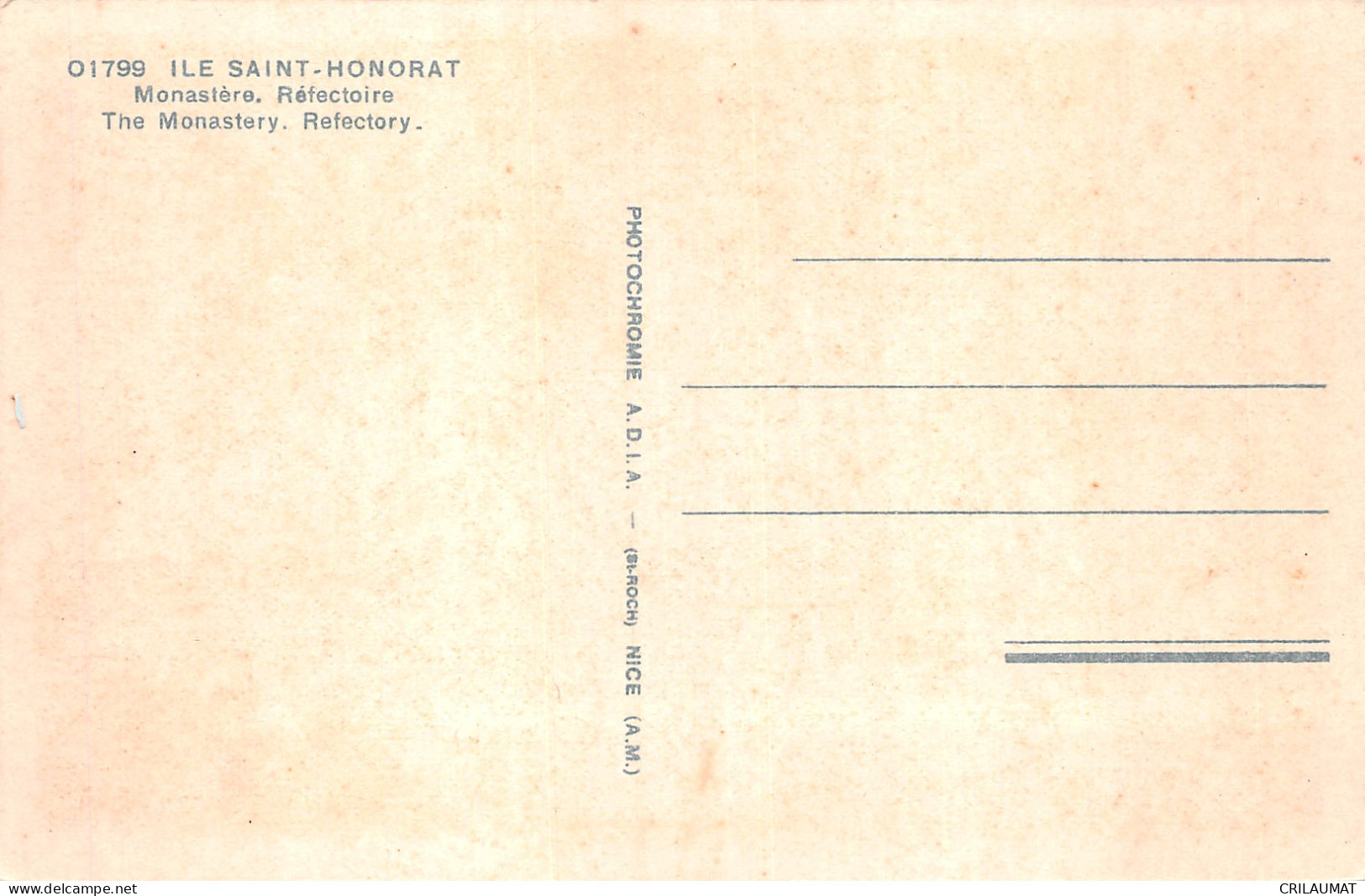 06-ILE SAINT HONORAT MONASTERE-N°LP5130-D/0025 - Other & Unclassified