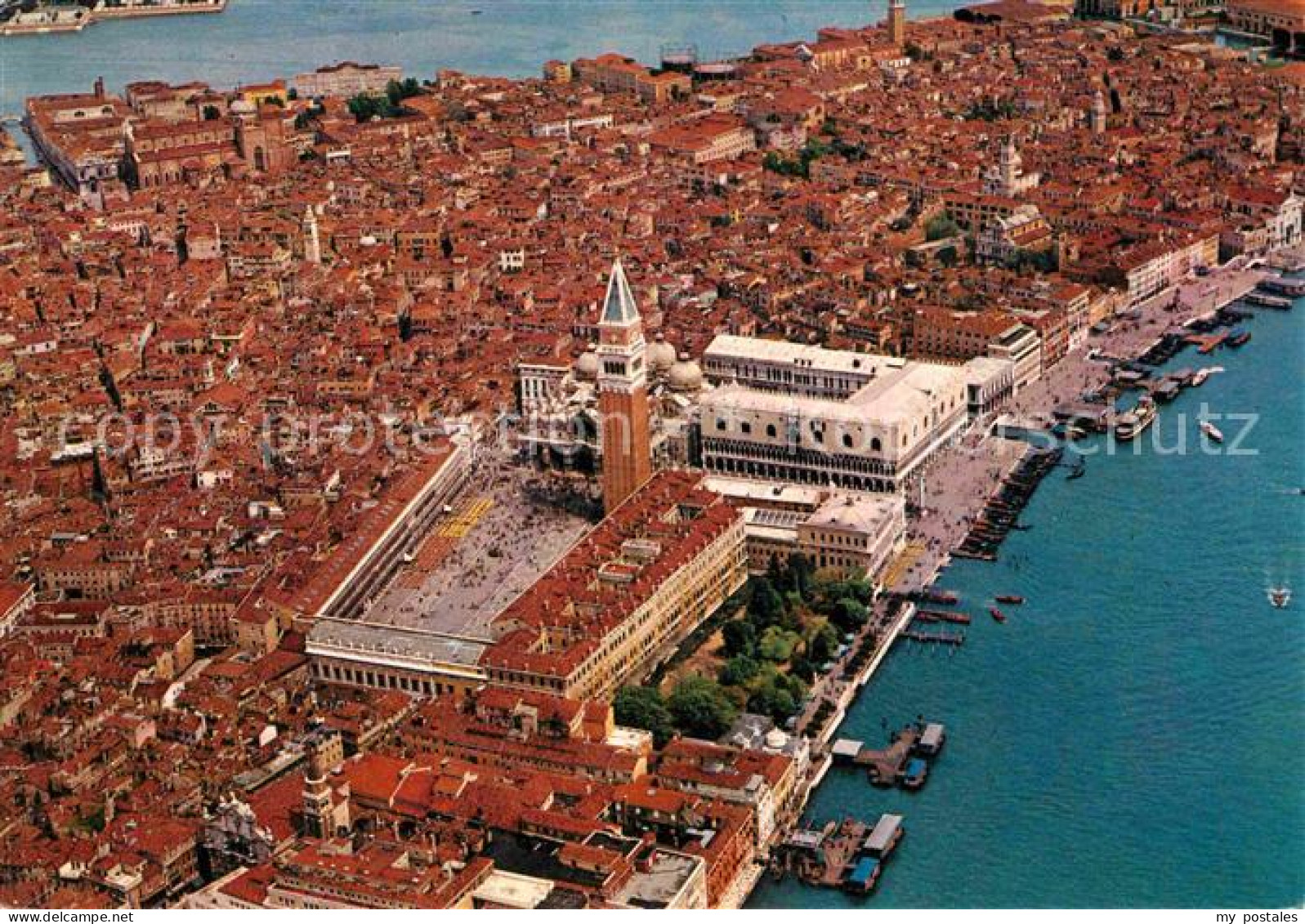 72795334 Venezia Venedig Fliegeraufnahme Piazza S. Marco Venezia - Autres & Non Classés