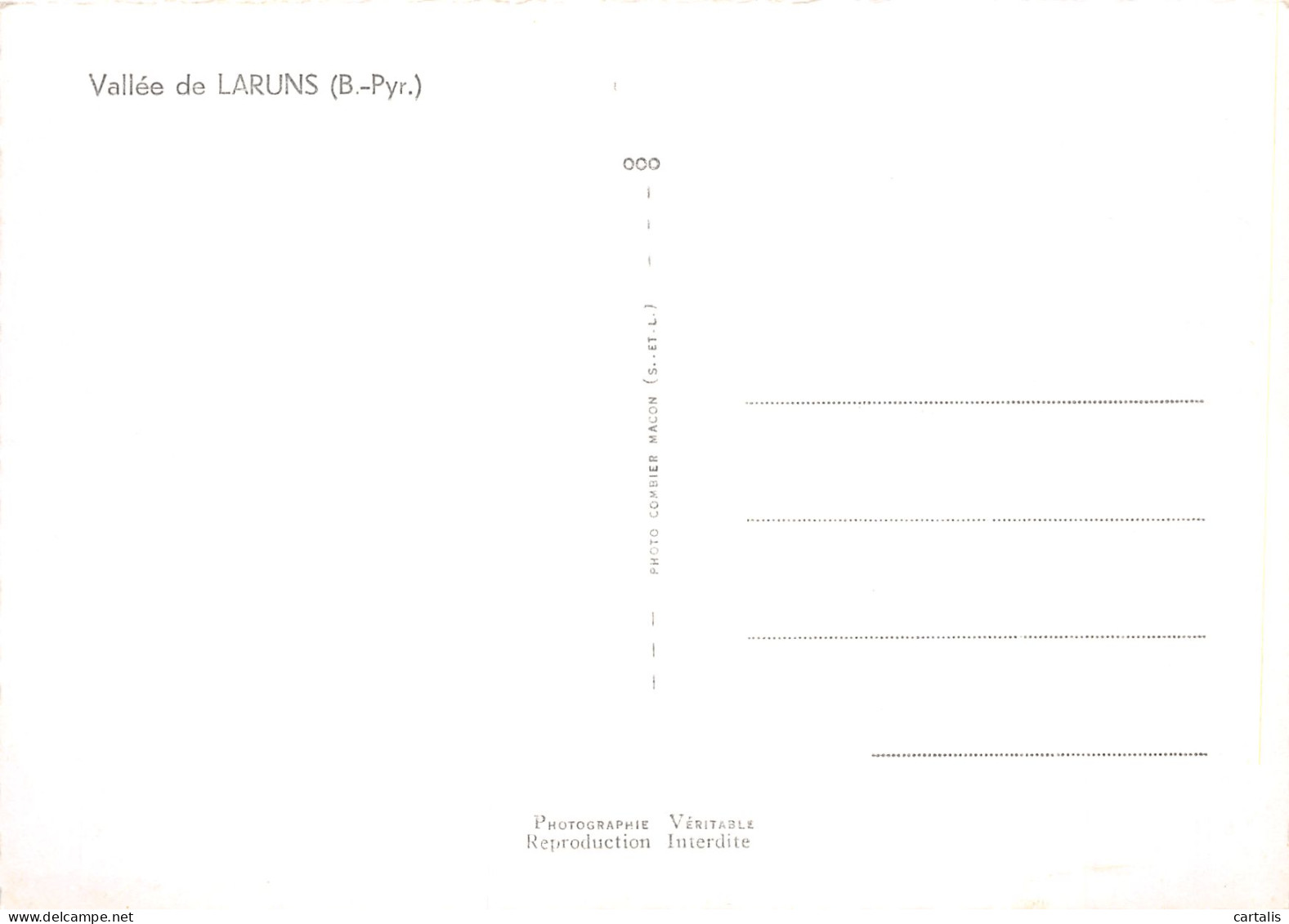 64-VALLEE DE LARUNS-N°4181-D/0351 - Andere & Zonder Classificatie